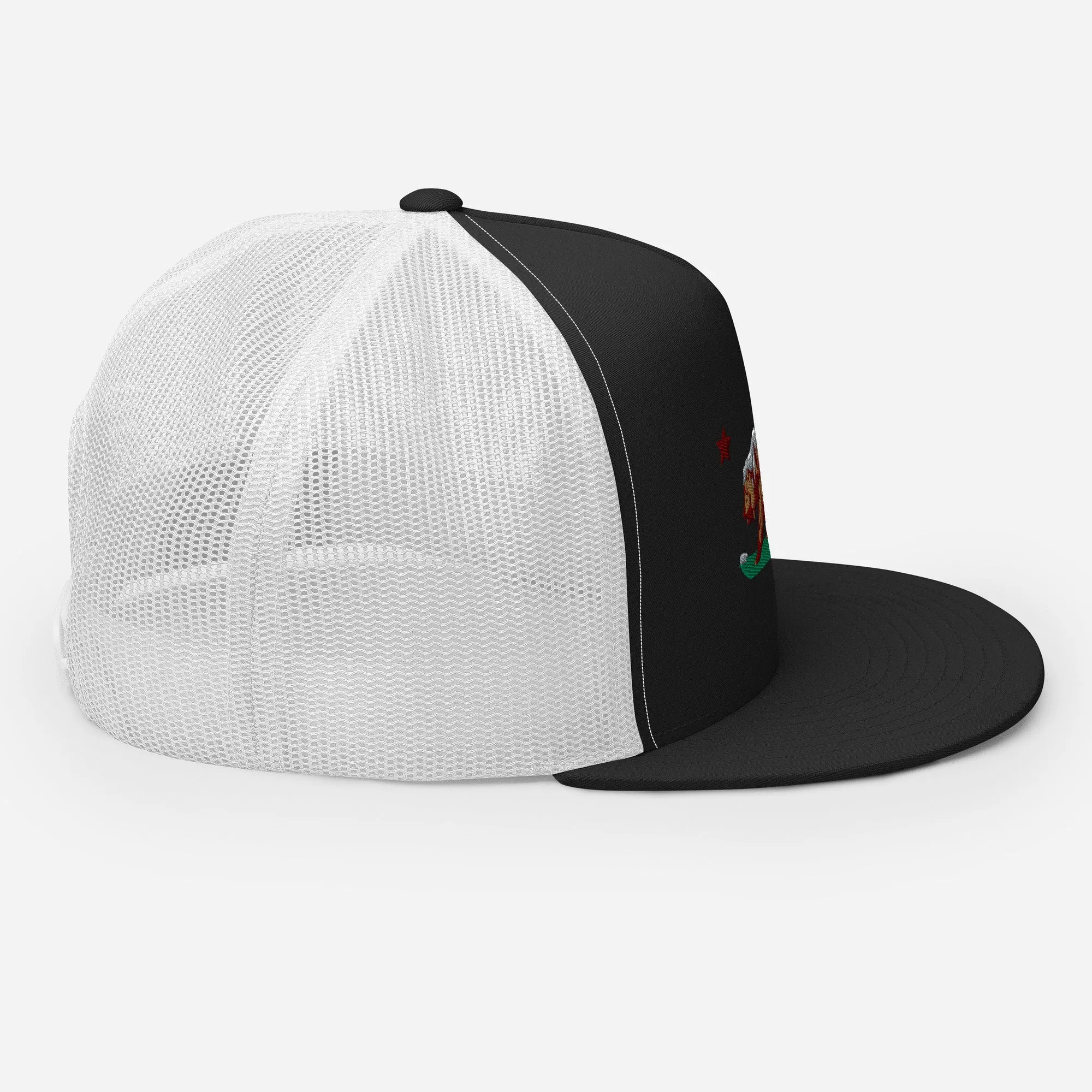 Goldie the CA Grizzly Trucker Cap