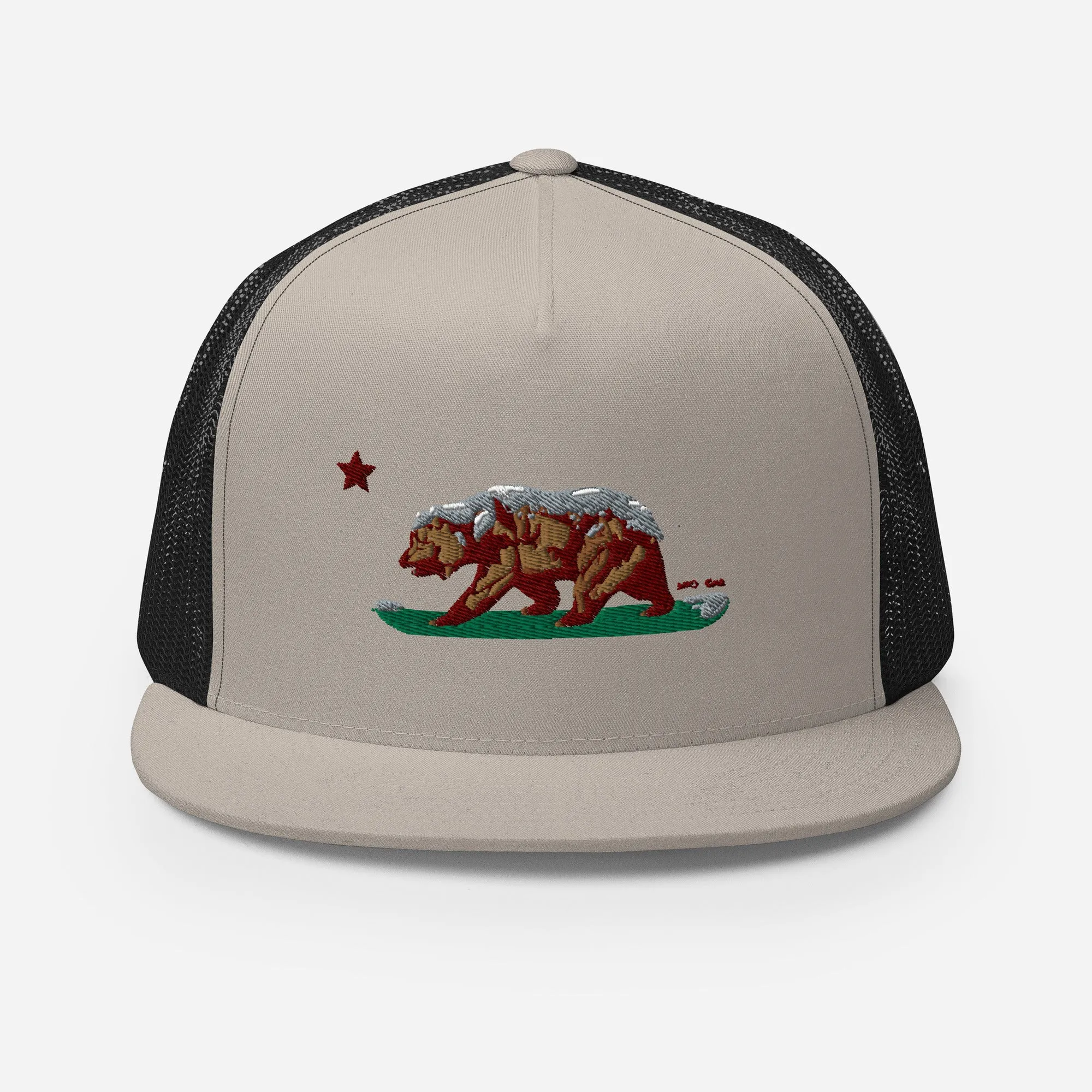 Goldie the CA Grizzly Trucker Cap
