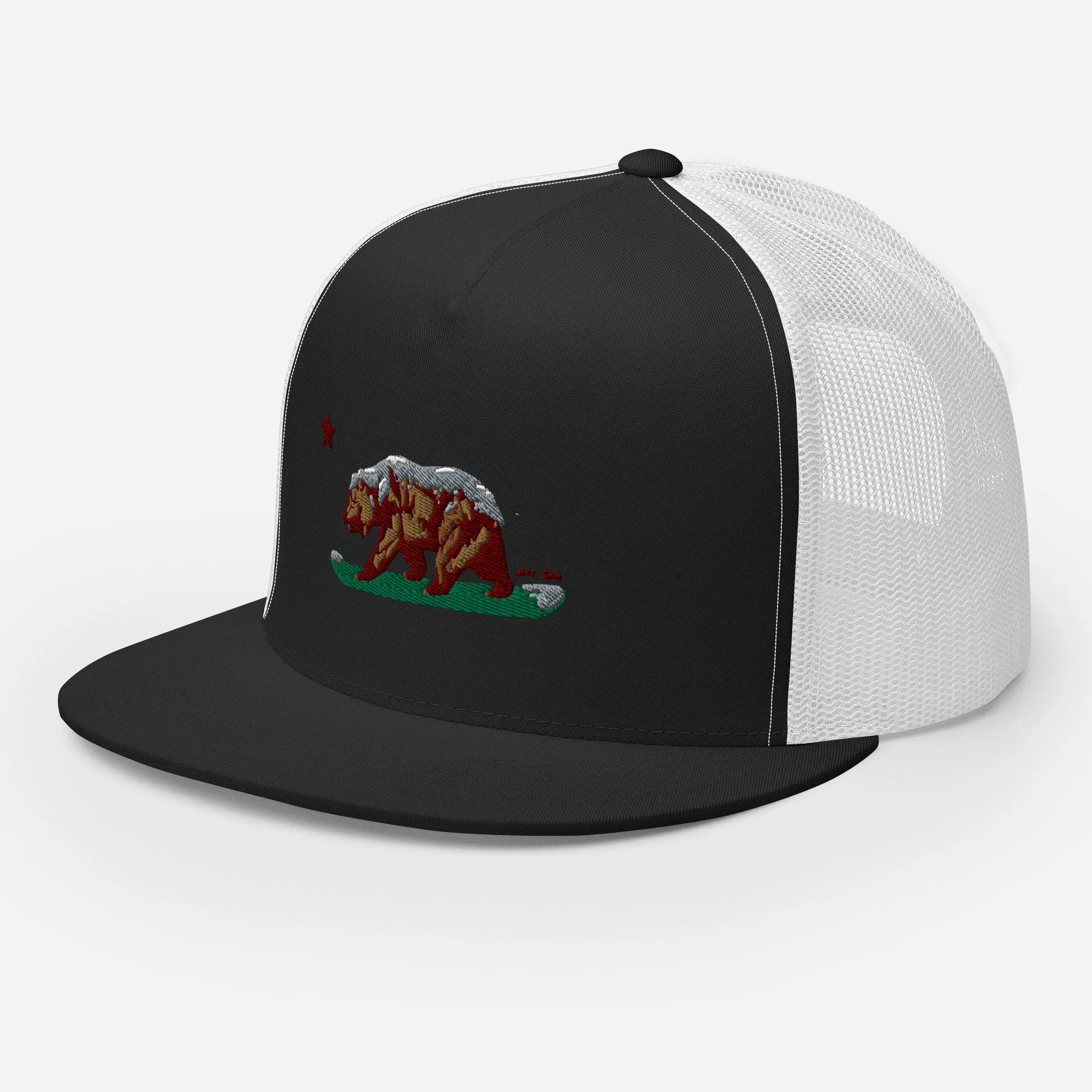 Goldie the CA Grizzly Trucker Cap