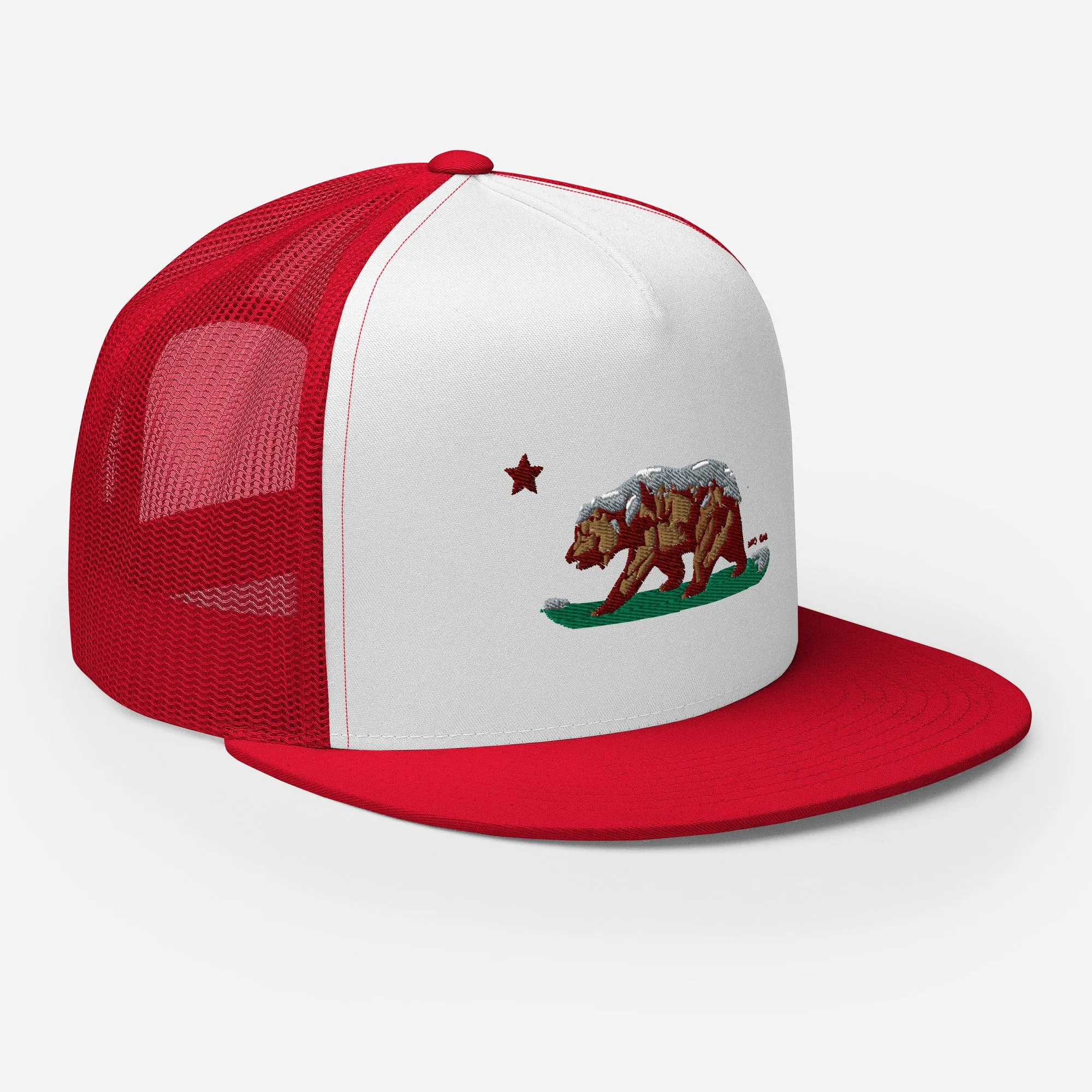 Goldie the CA Grizzly Trucker Cap