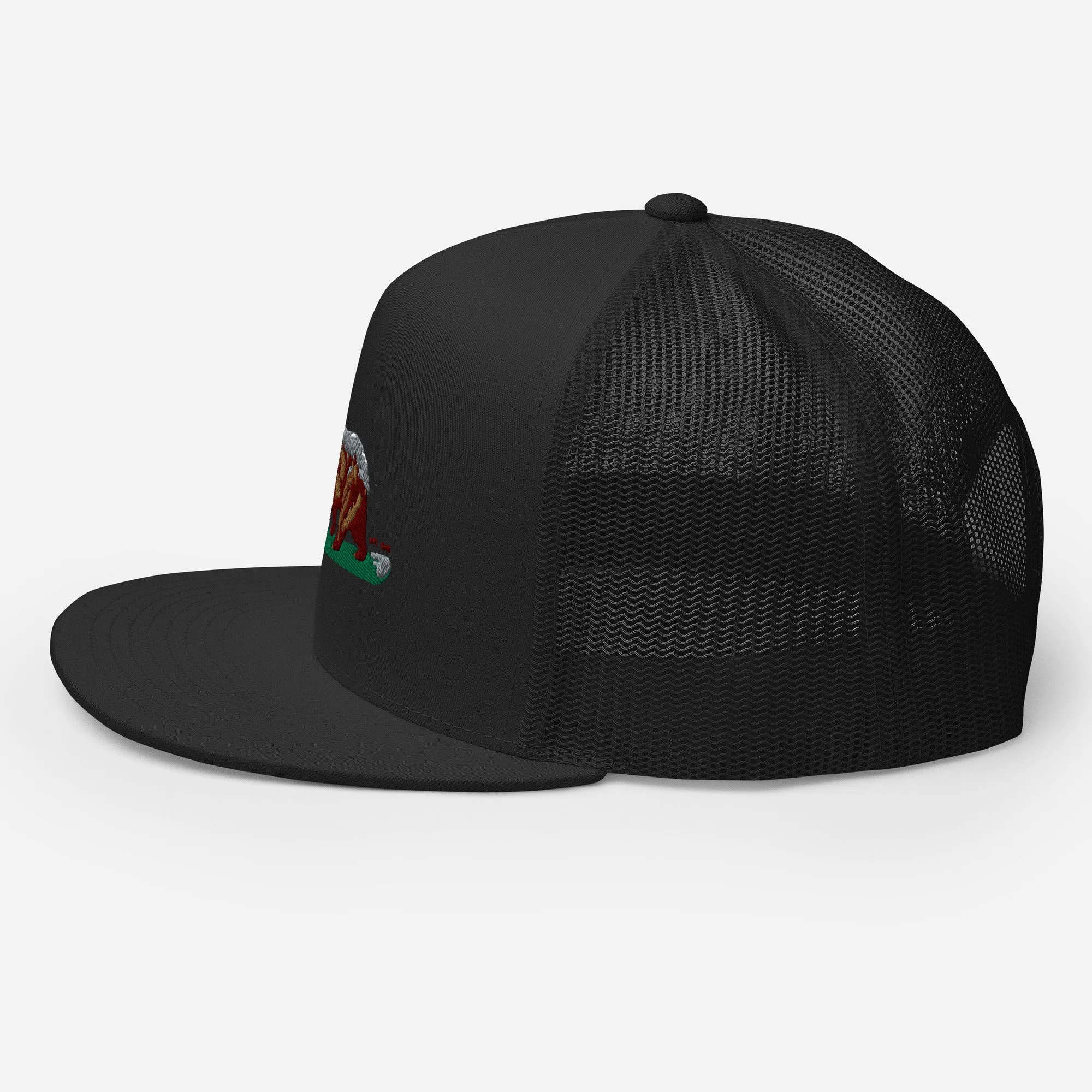Goldie the CA Grizzly Trucker Cap