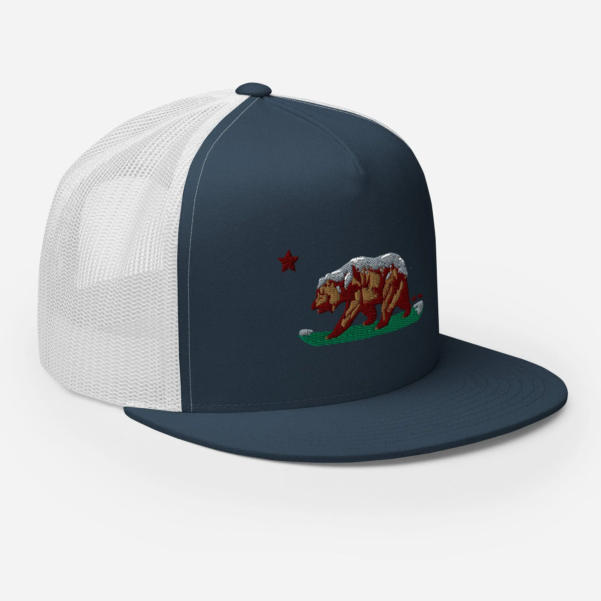 Goldie the CA Grizzly Trucker Cap