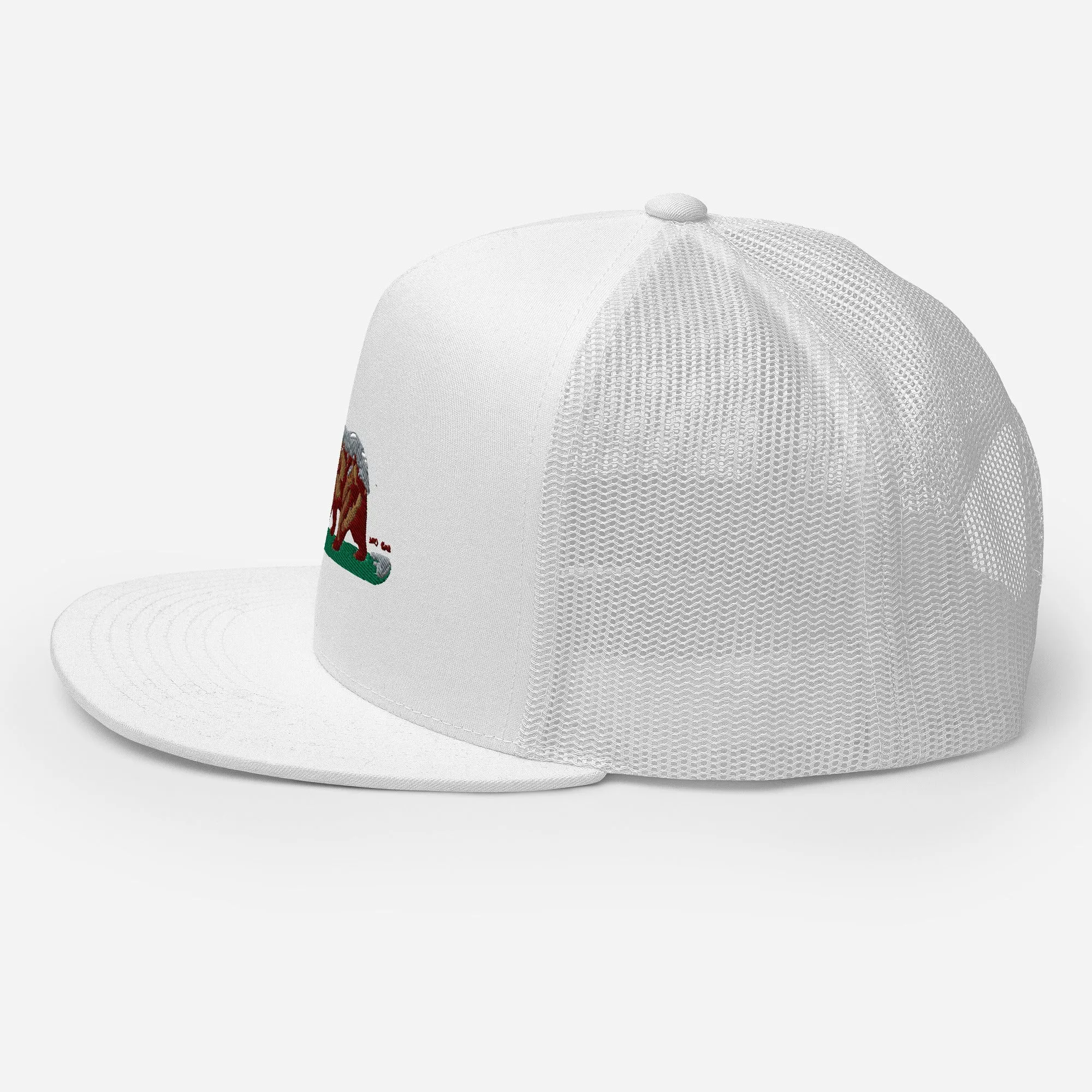 Goldie the CA Grizzly Trucker Cap