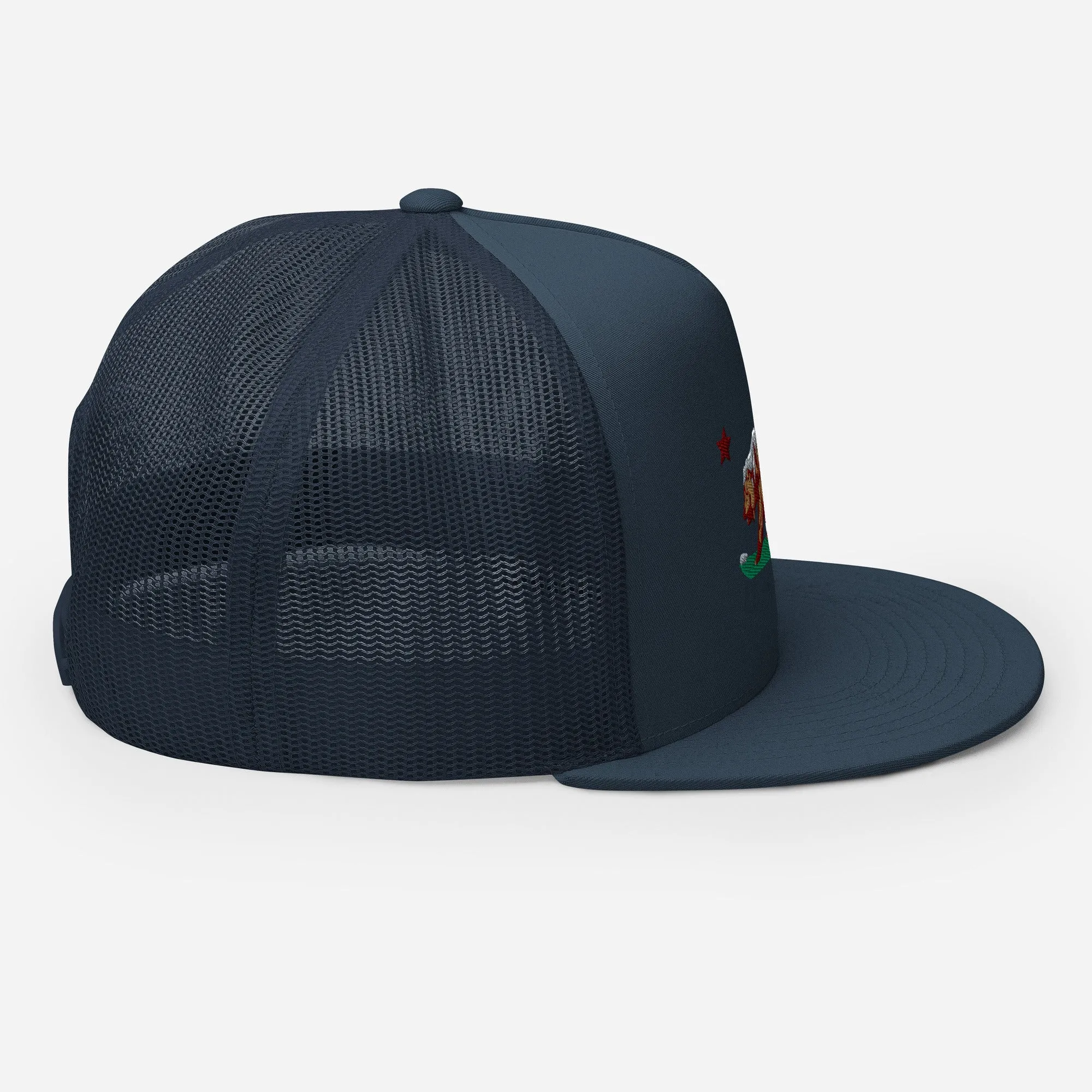 Goldie the CA Grizzly Trucker Cap