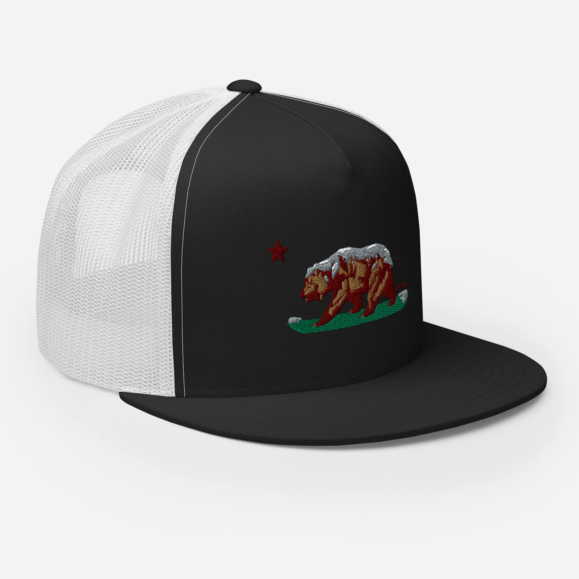 Goldie the CA Grizzly Trucker Cap