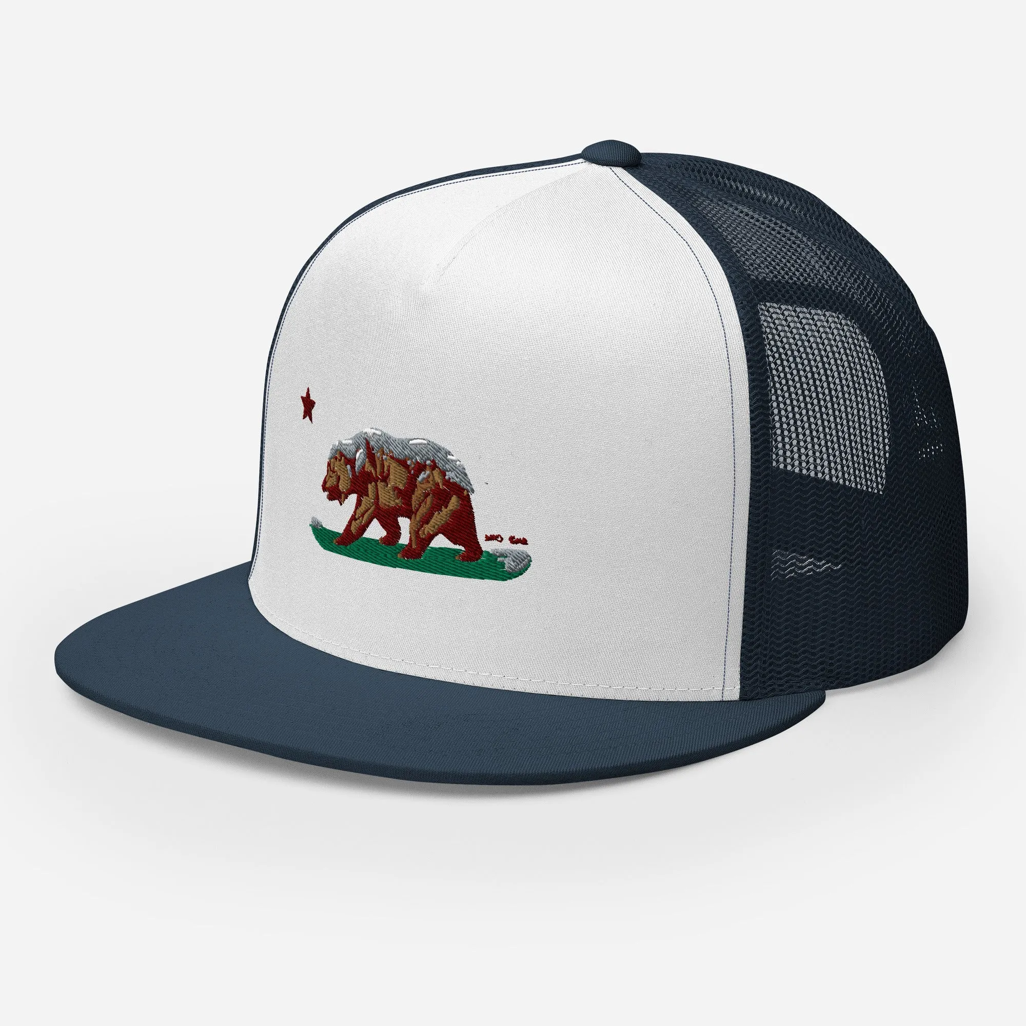 Goldie the CA Grizzly Trucker Cap