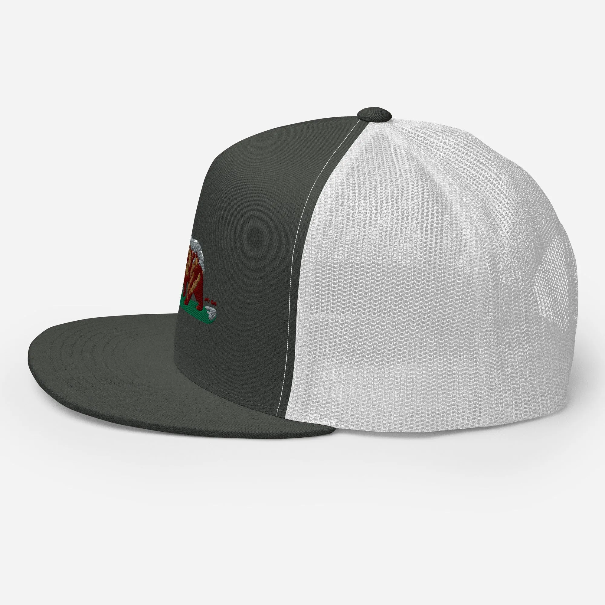 Goldie the CA Grizzly Trucker Cap