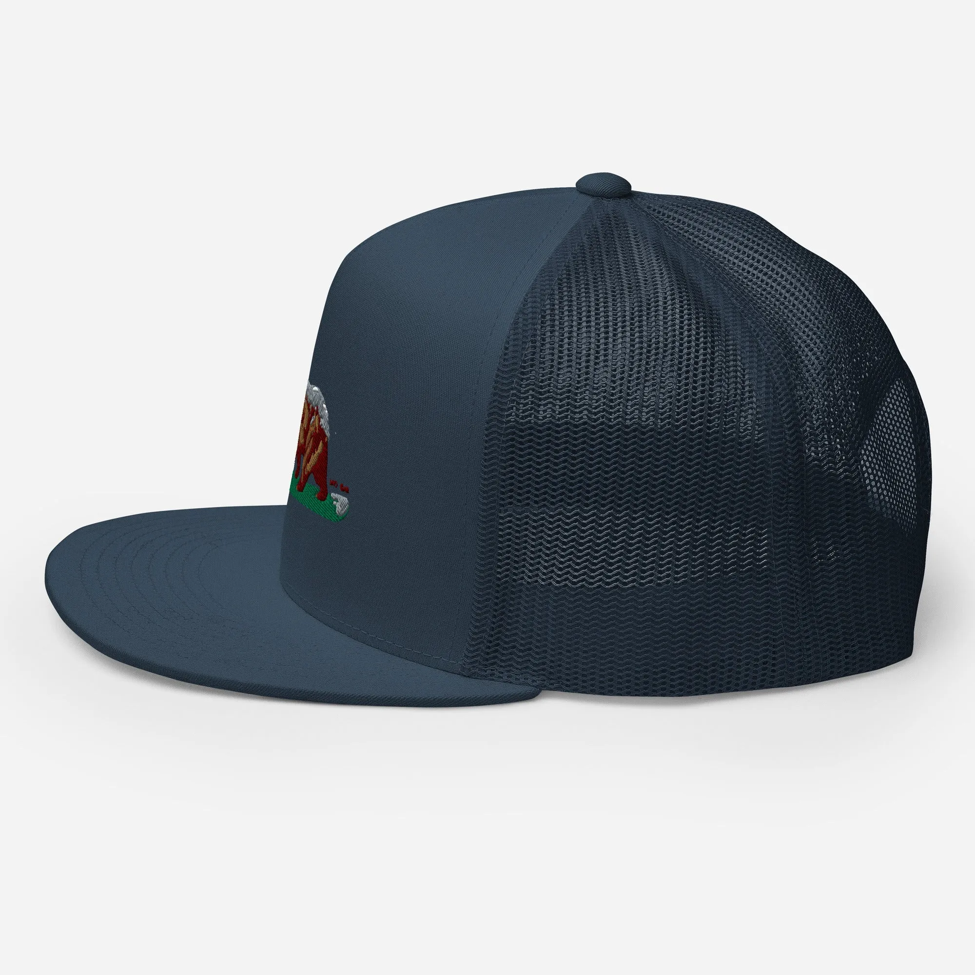 Goldie the CA Grizzly Trucker Cap