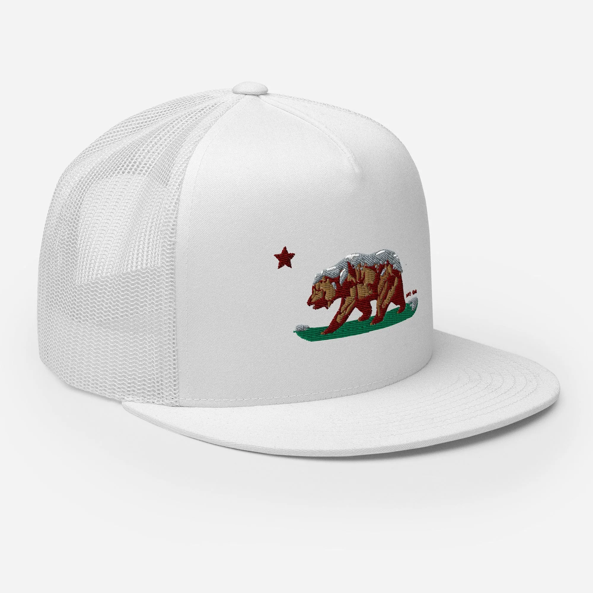 Goldie the CA Grizzly Trucker Cap