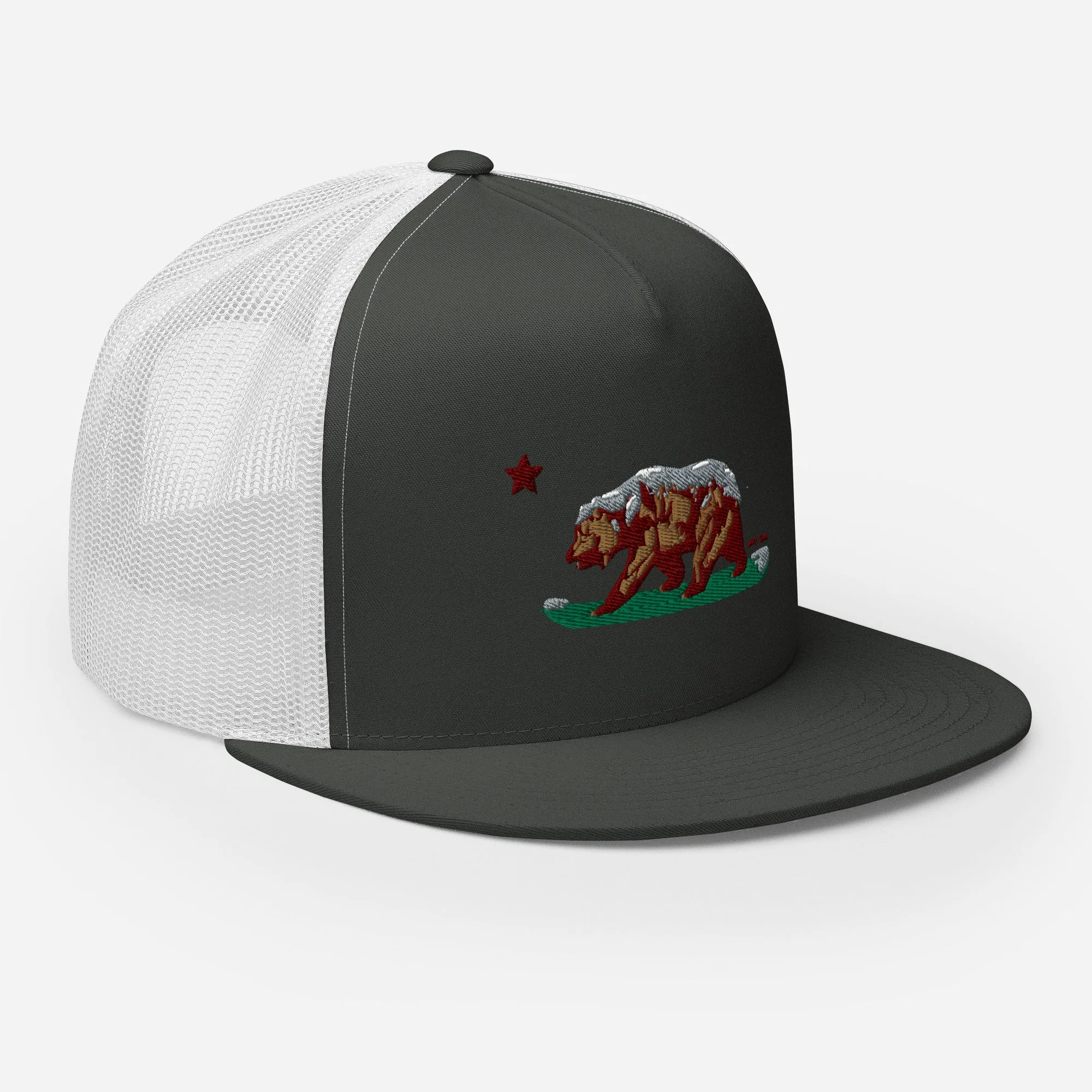 Goldie the CA Grizzly Trucker Cap