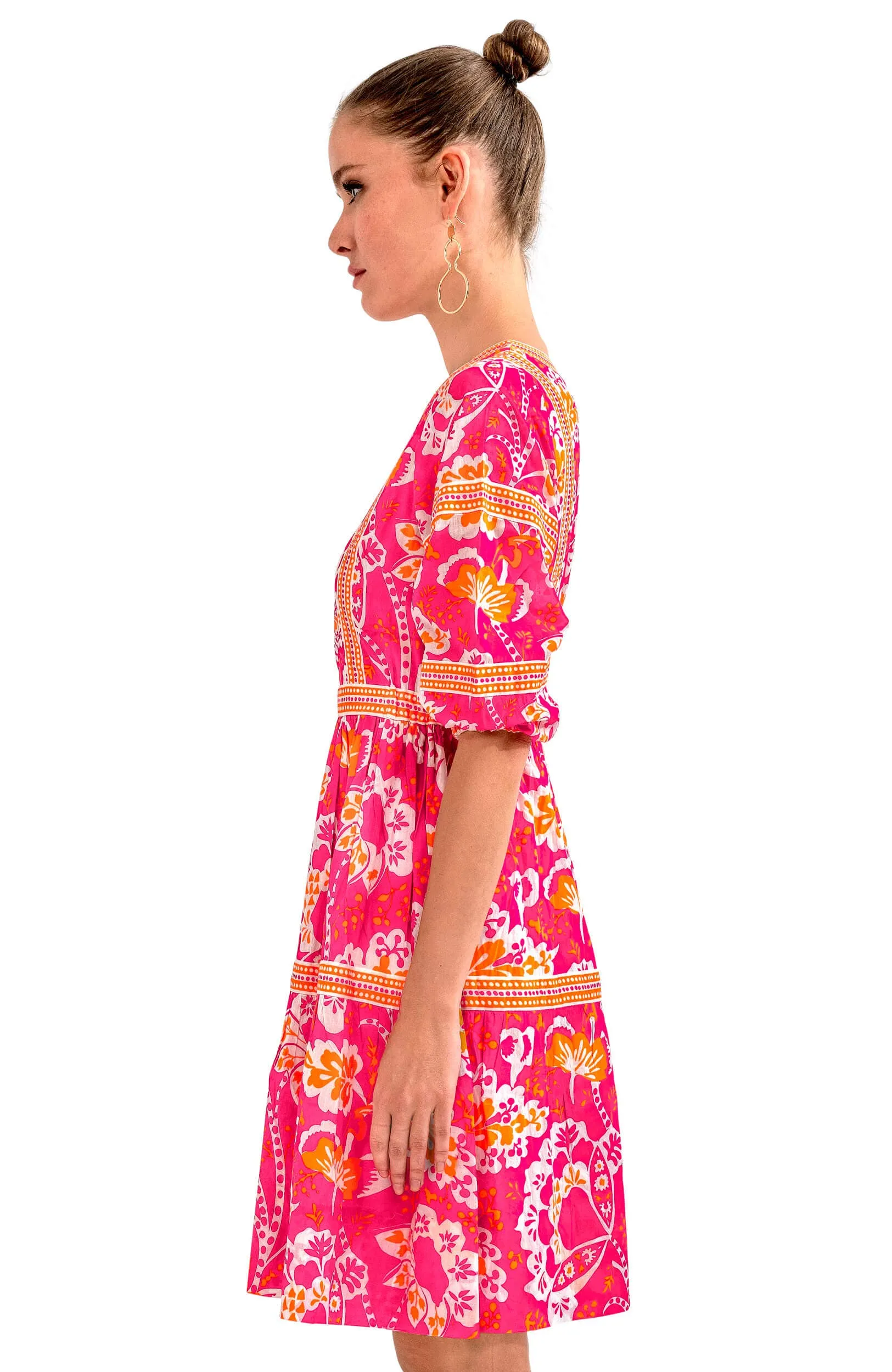 Gretchen Scott Designs Border Dress - Flora