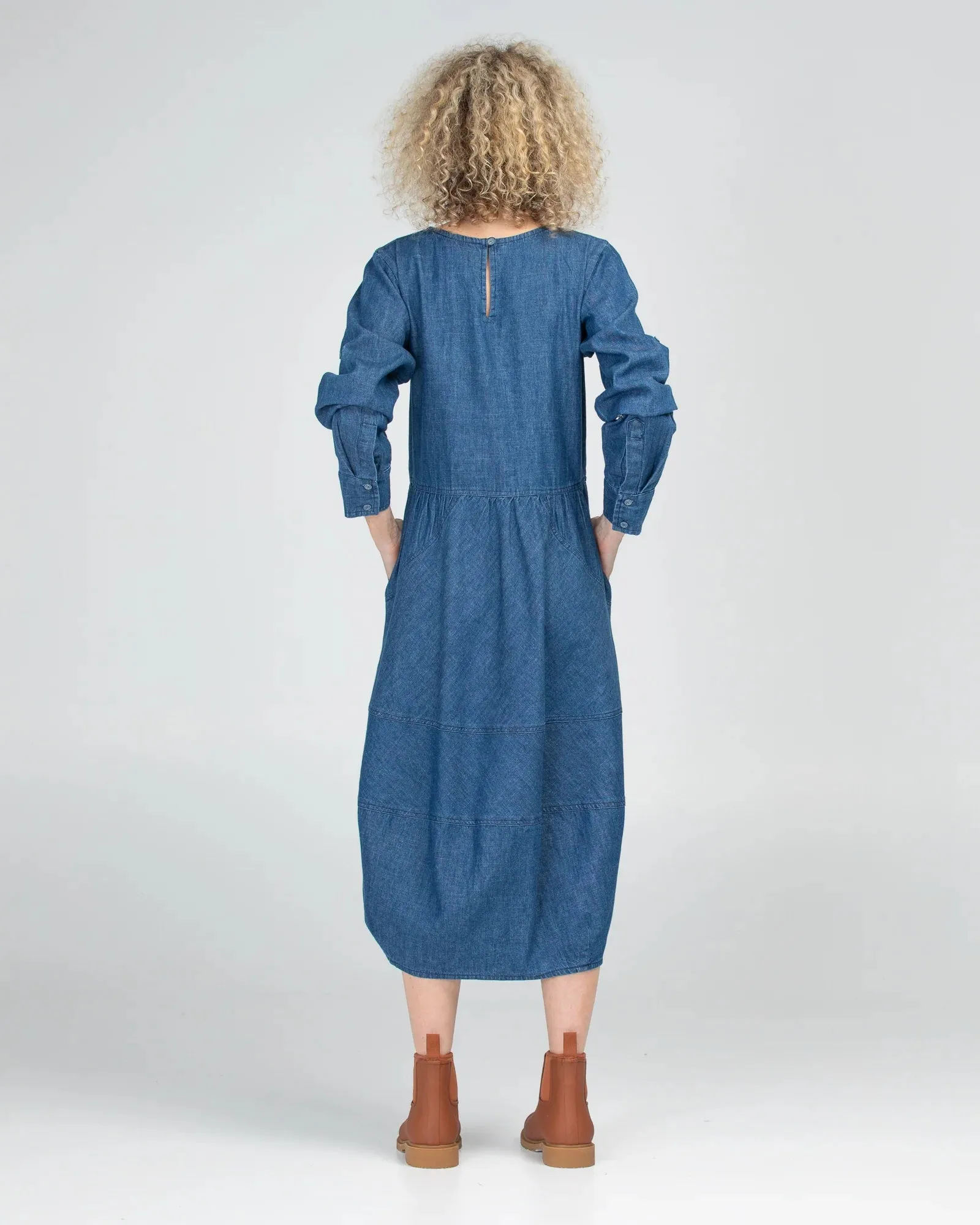 Guru Dress Basic - Mid Wash Denim
