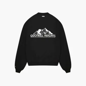 HEIGHTS CREWNECK | BLACK/WHITE