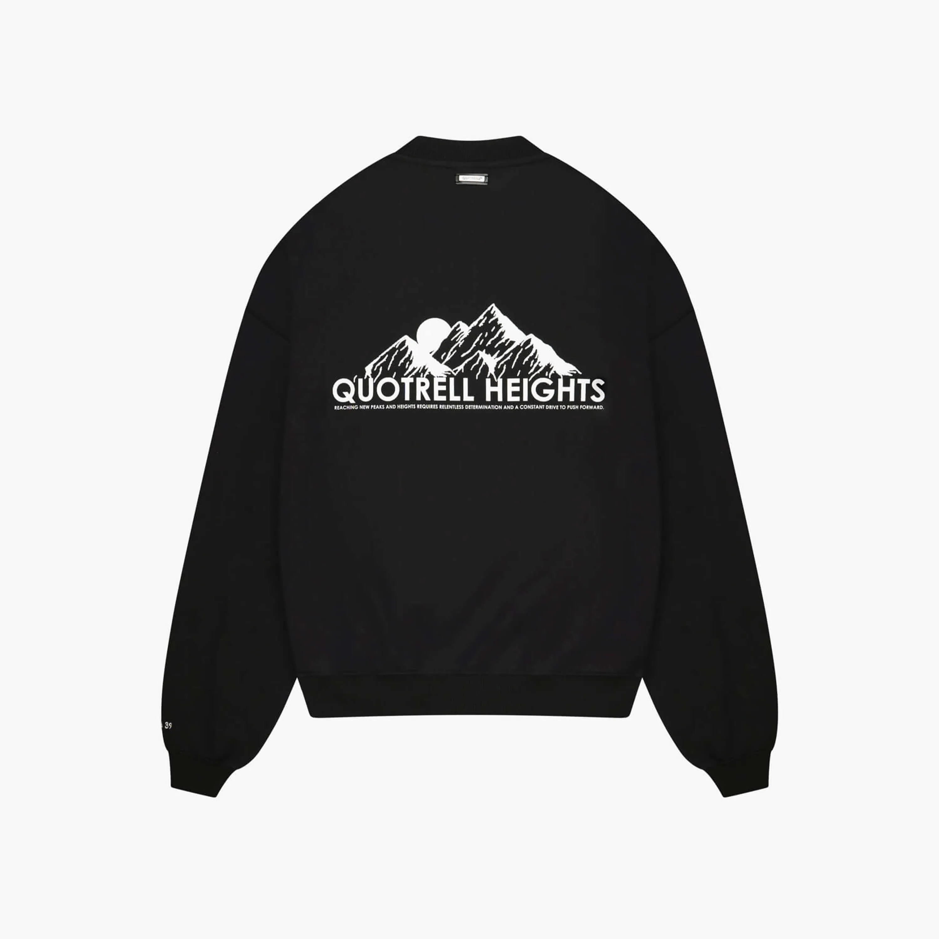 HEIGHTS CREWNECK | BLACK/WHITE