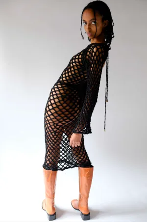 High Priestess Dress in Black