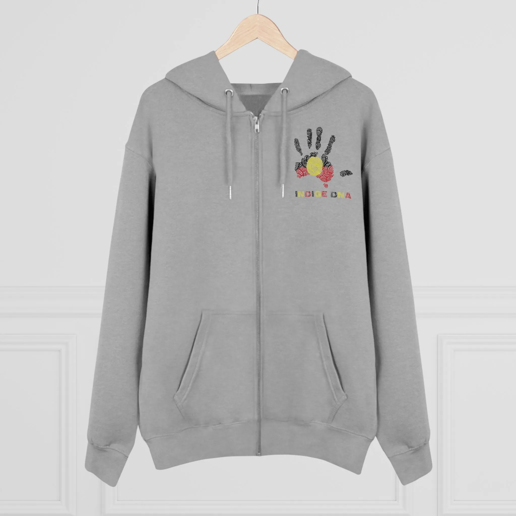 I Love Indigenous | Men's Cultivator Zip Hoodie | Eco Friendly & Sustainable