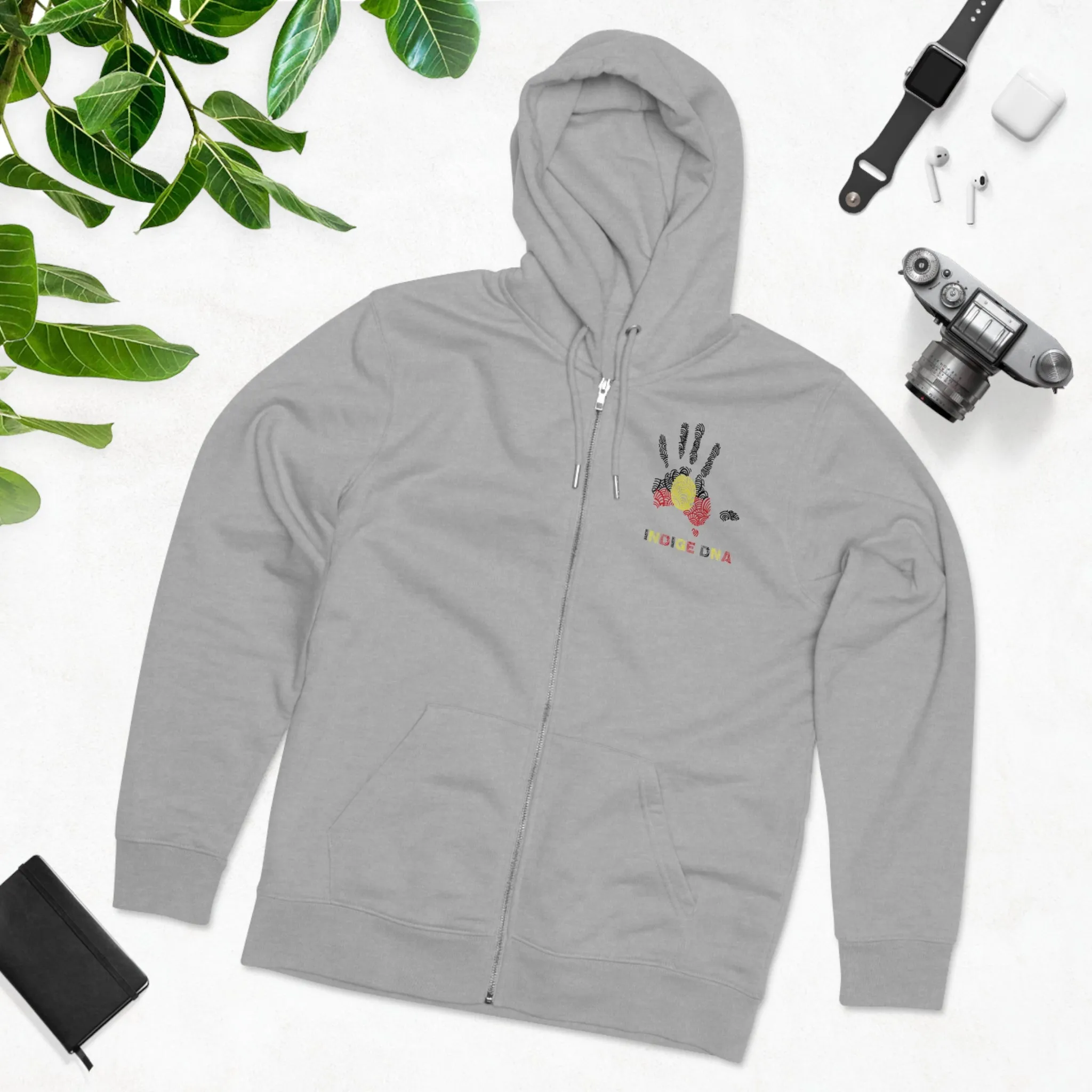 I Love Indigenous | Men's Cultivator Zip Hoodie | Eco Friendly & Sustainable