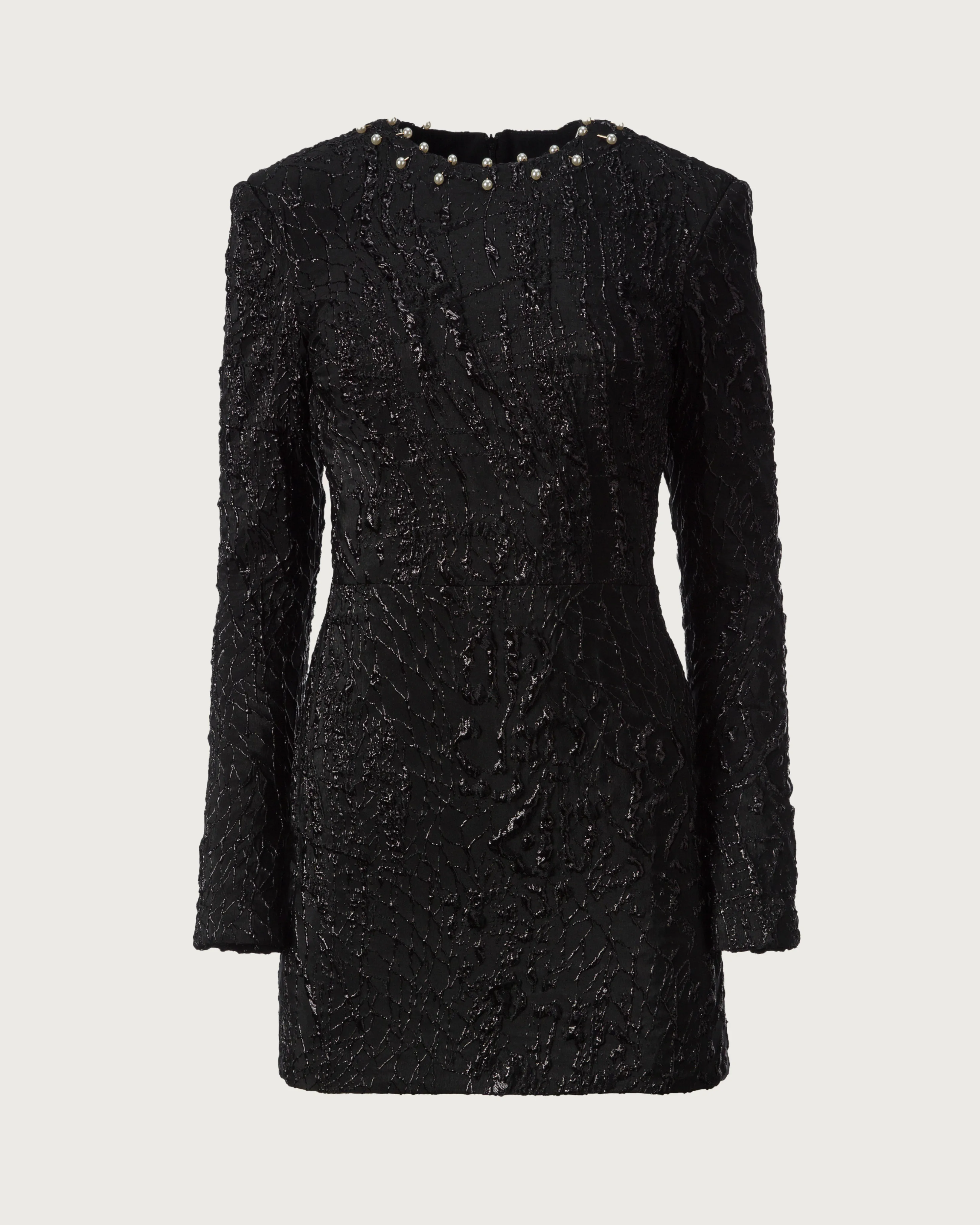 Jacquard Mini Dress