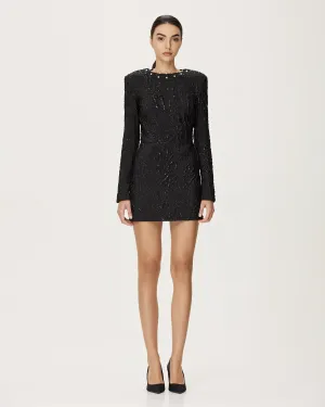 Jacquard Mini Dress