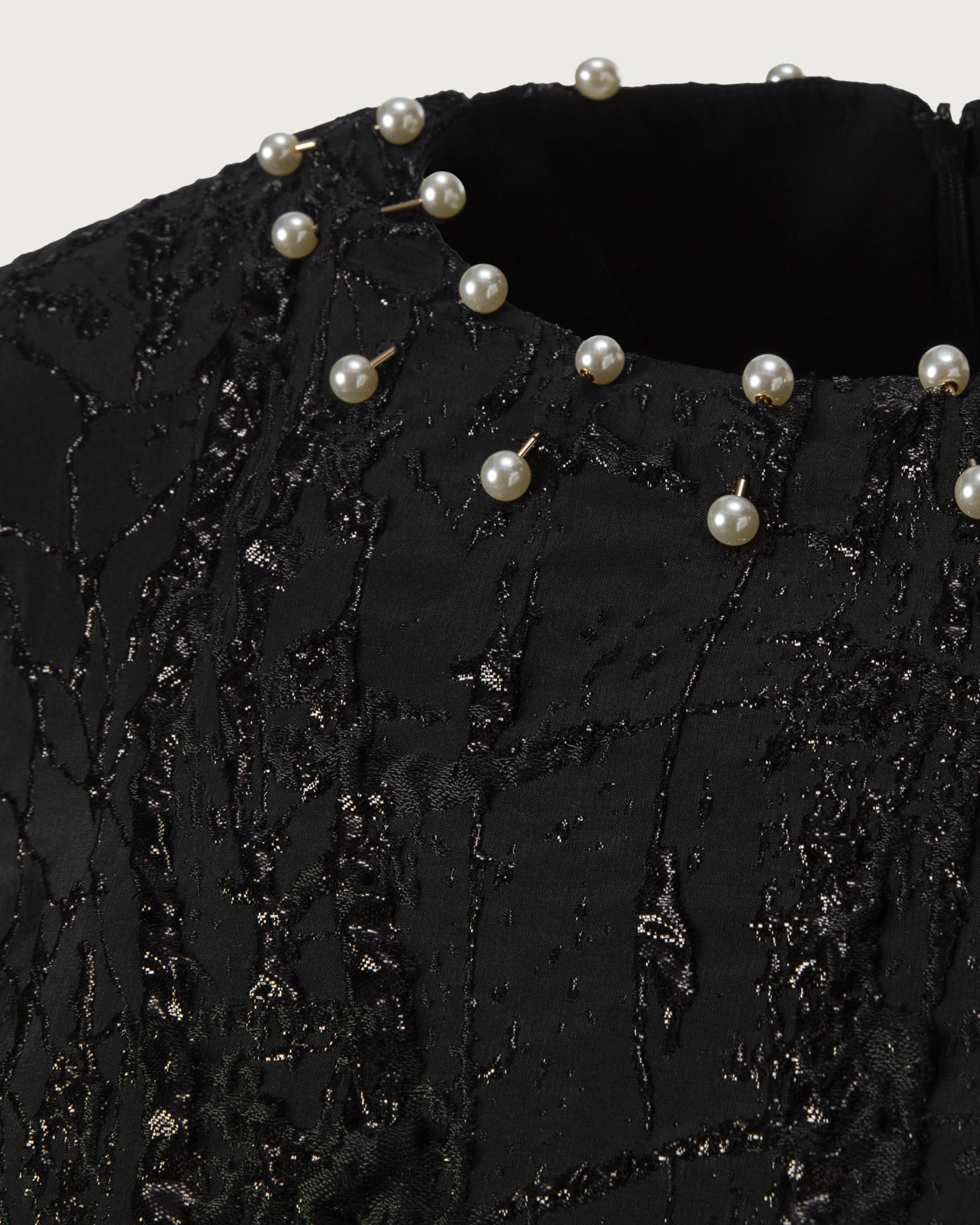 Jacquard Mini Dress