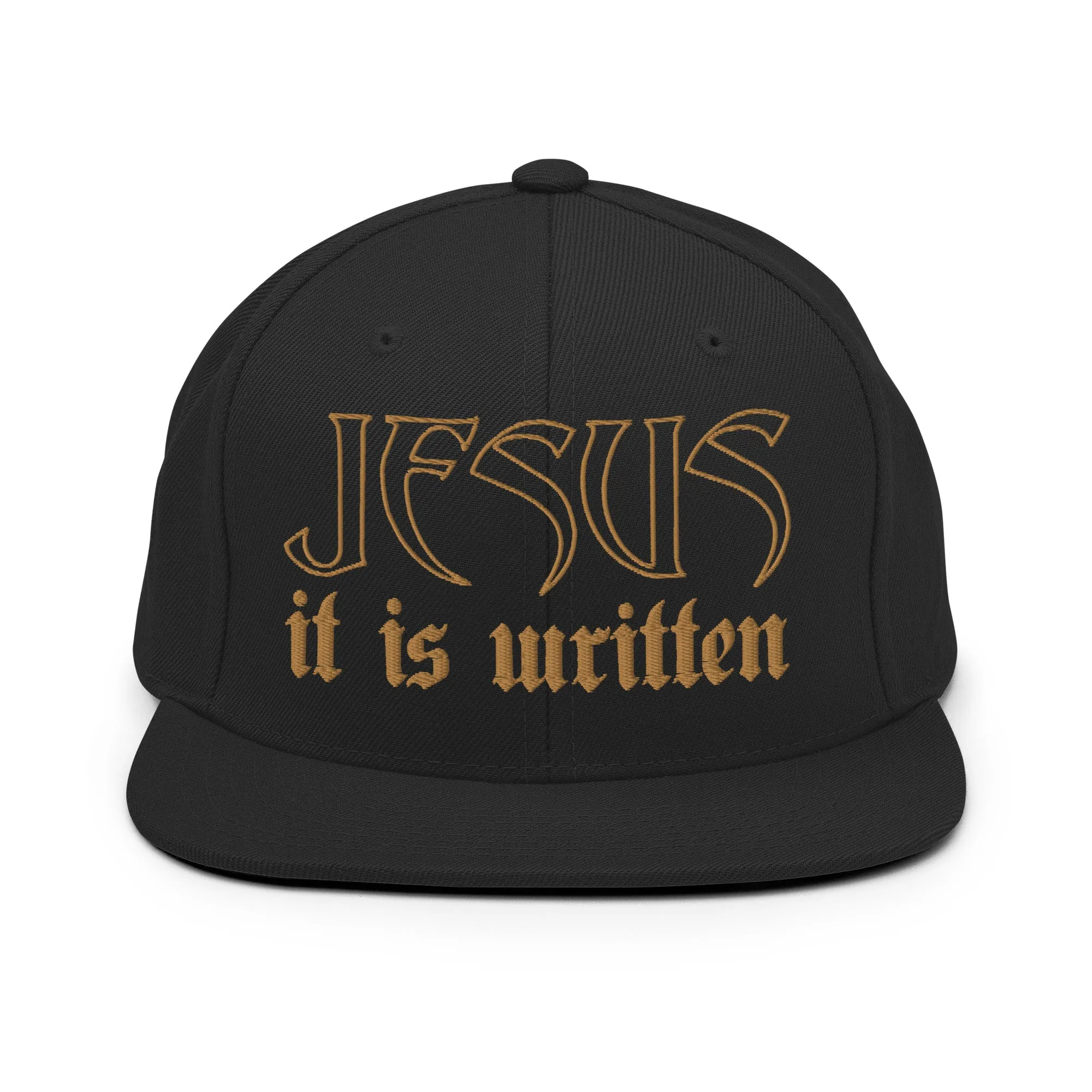 Jesus...It Is Written Snapback Hat