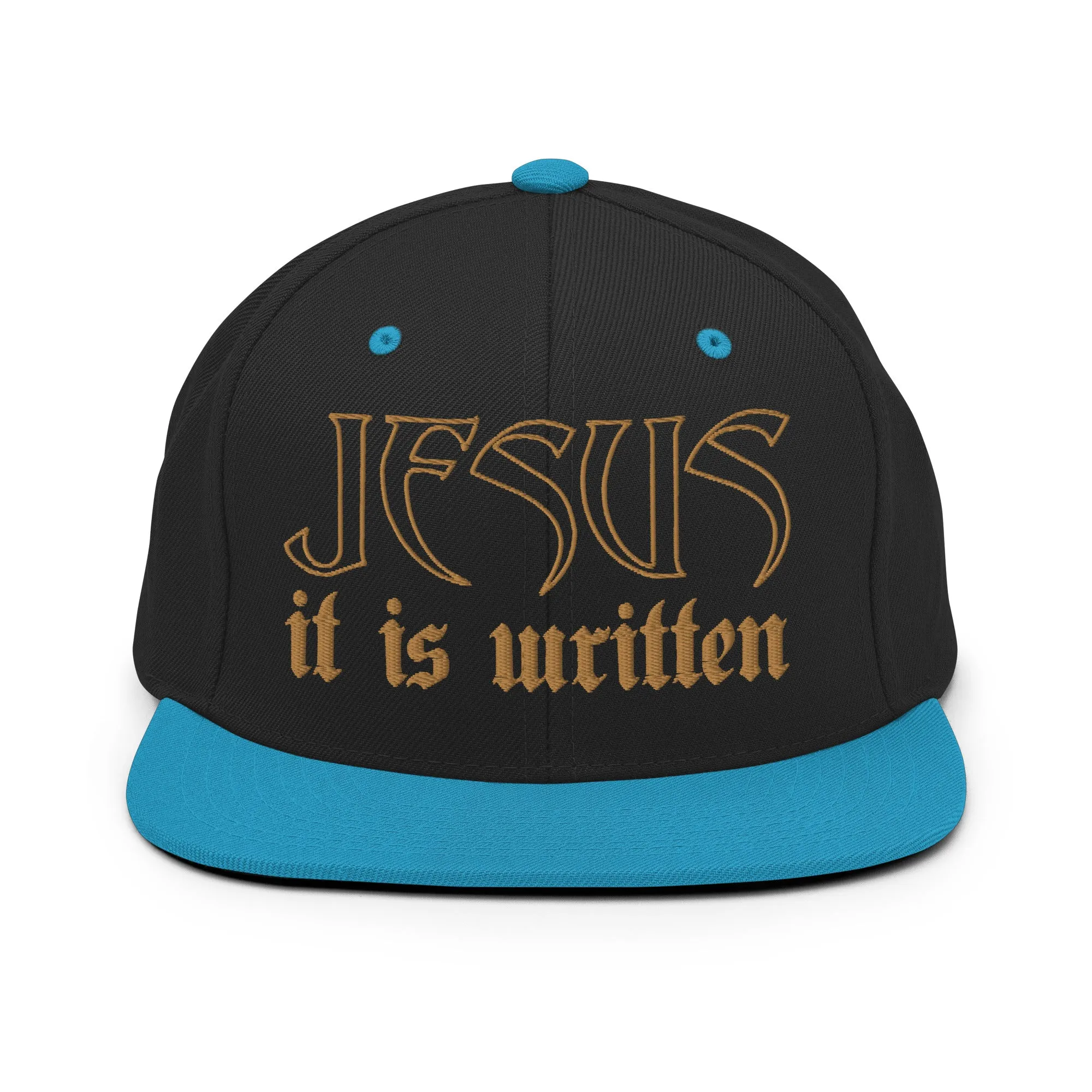 Jesus...It Is Written Snapback Hat