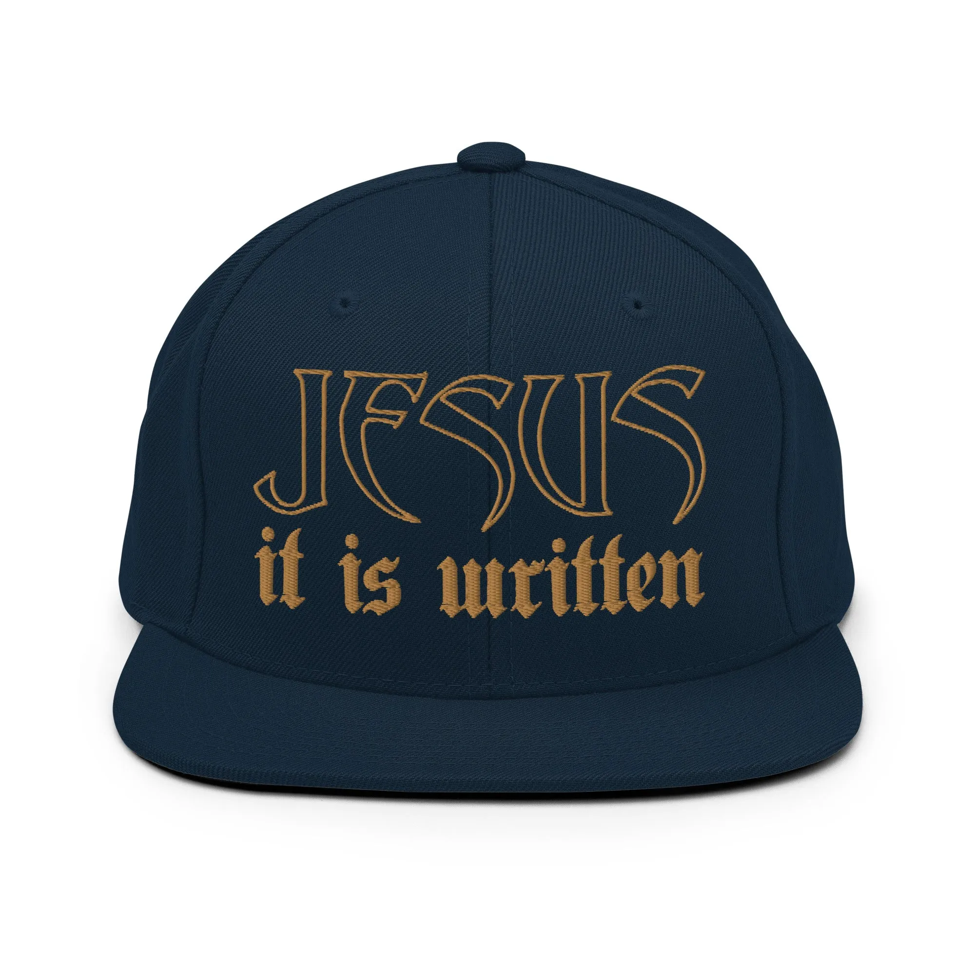 Jesus...It Is Written Snapback Hat