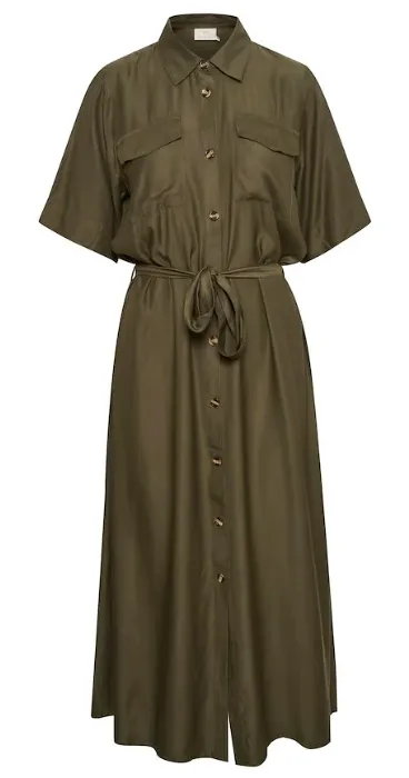 Kaffe - Kadicte Maxi Dress - Grape Leaf
