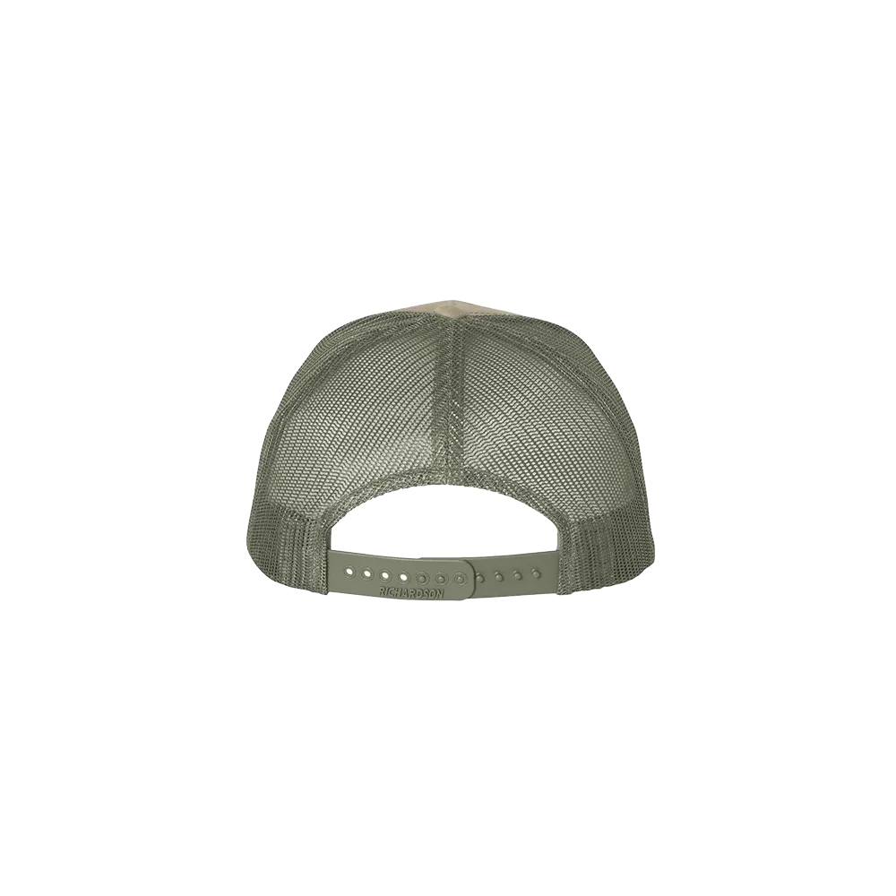 Khaki Logo Trucker Hat