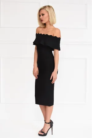 Kiki Black Bandage Dress