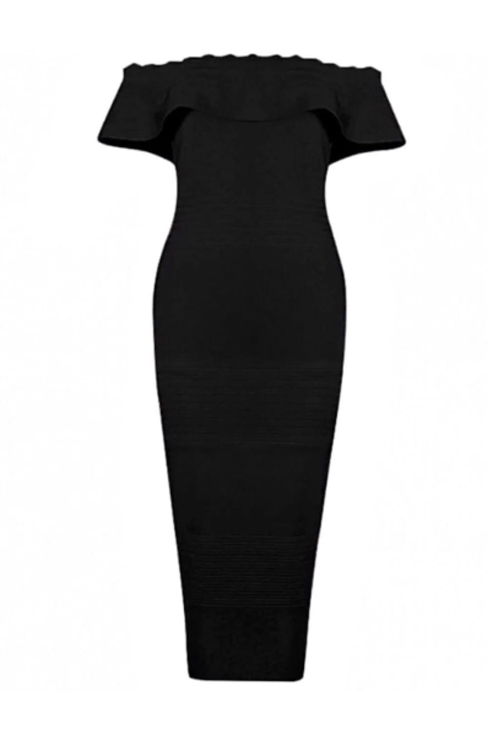 Kiki Black Bandage Dress