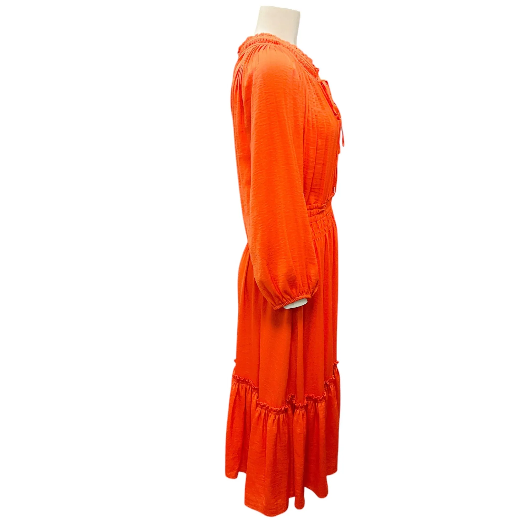 Kobi Halperin Tangerine Kassi Smocked Waist Dress