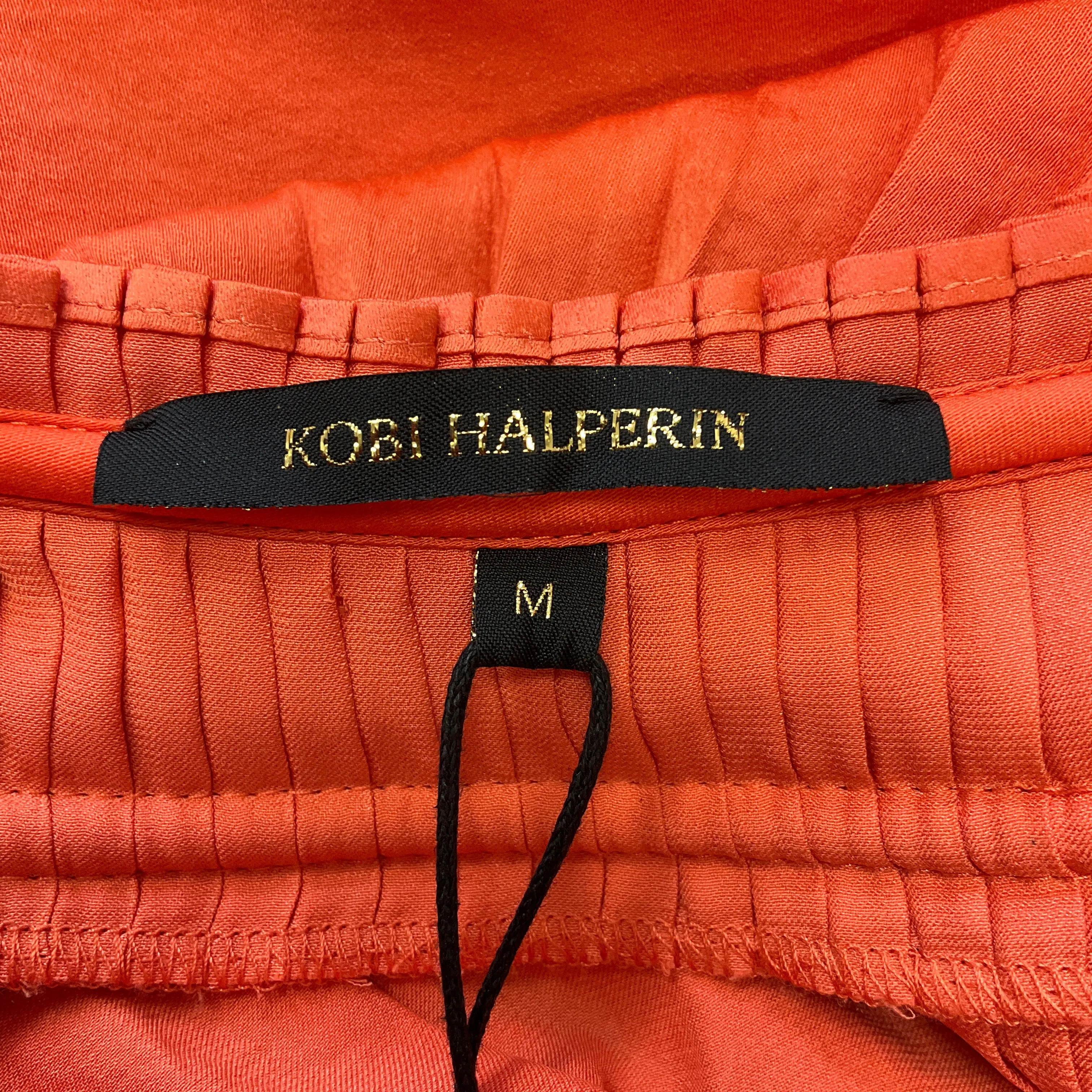 Kobi Halperin Tangerine Kassi Smocked Waist Dress