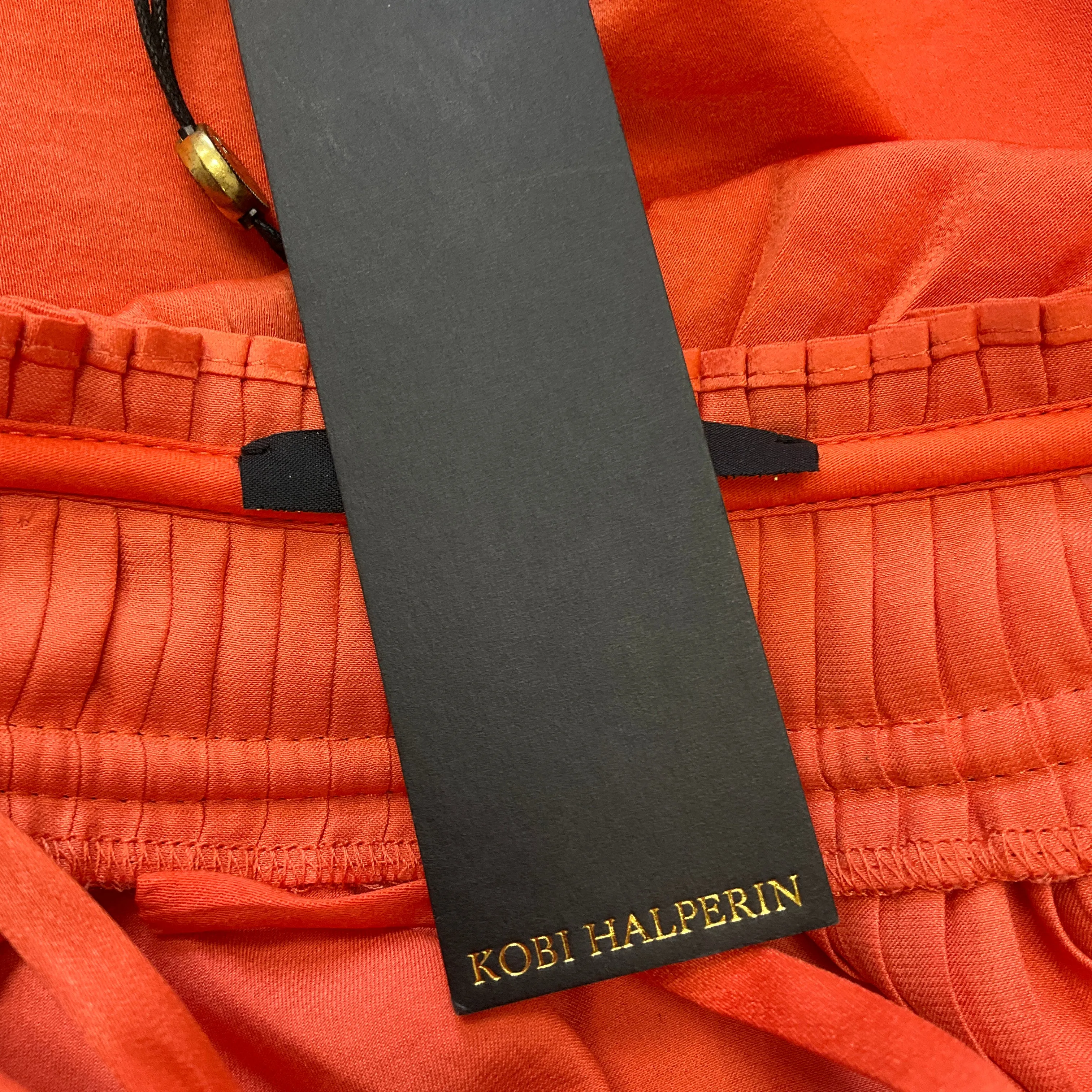 Kobi Halperin Tangerine Kassi Smocked Waist Dress