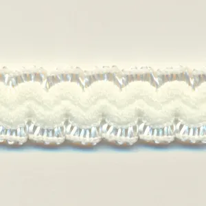 Lace Frill Stretch Tape #106 Ivory
