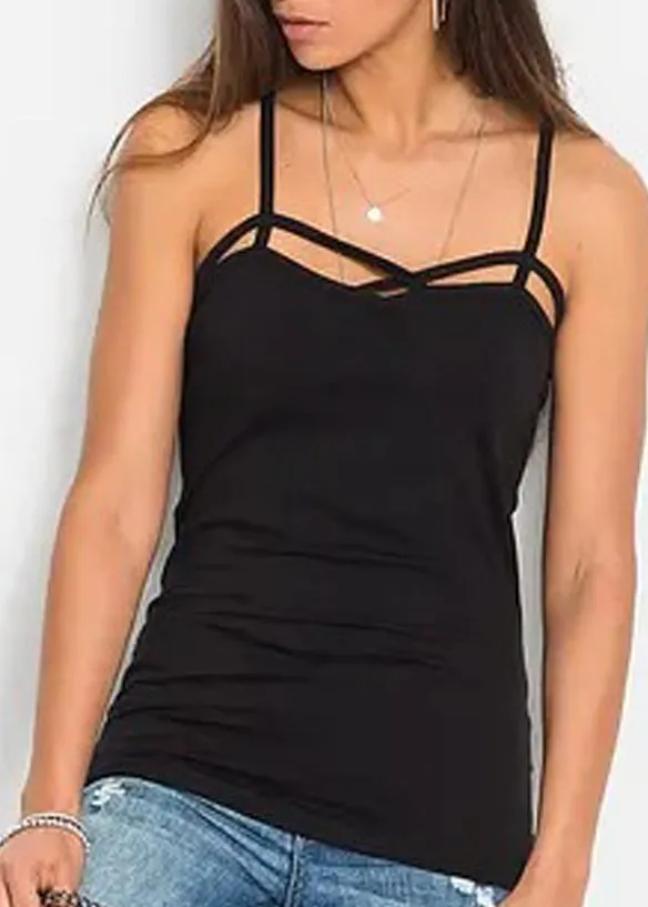 Ladies Classic Sleeveless Cotton Tank Top