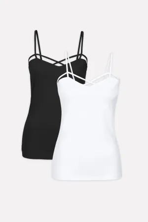 Ladies Classic Sleeveless Cotton Tank Top