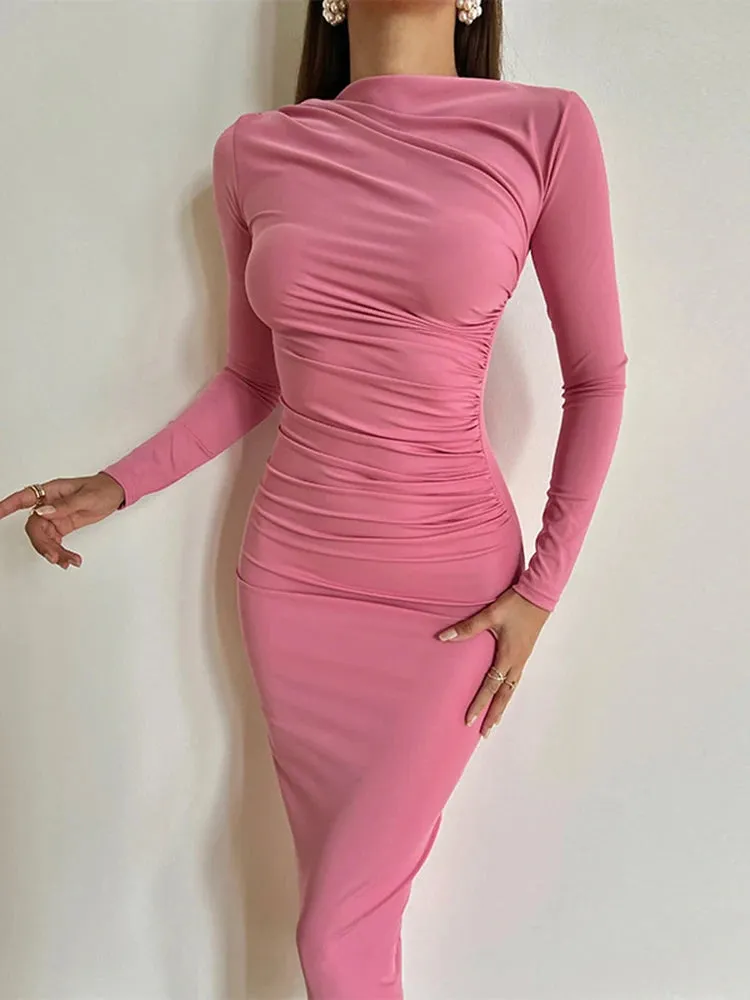 Lara | Women’s Long Sleeve Bodycon Dress