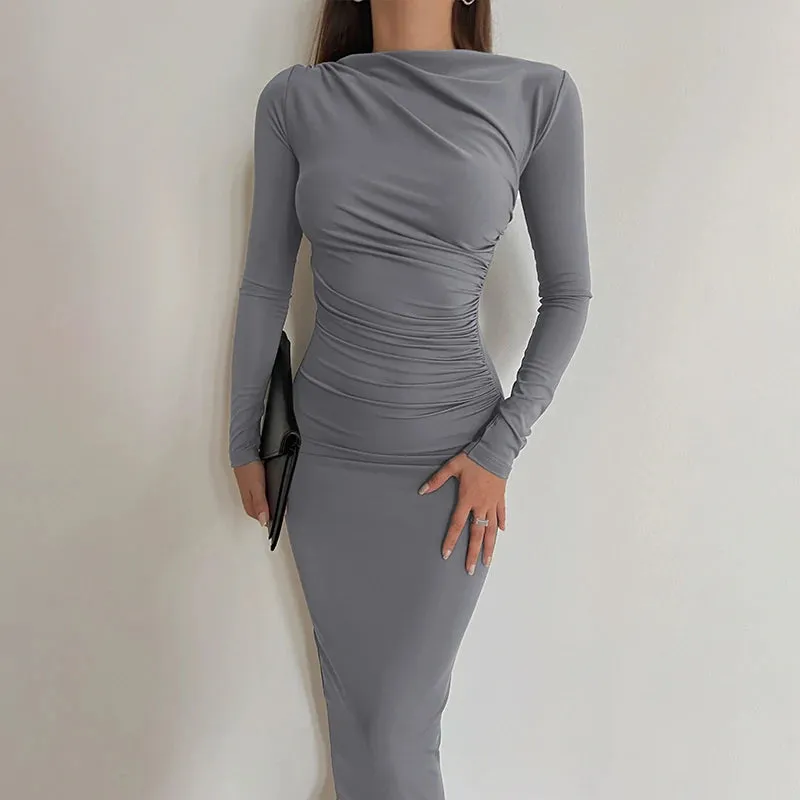 Lara | Women’s Long Sleeve Bodycon Dress
