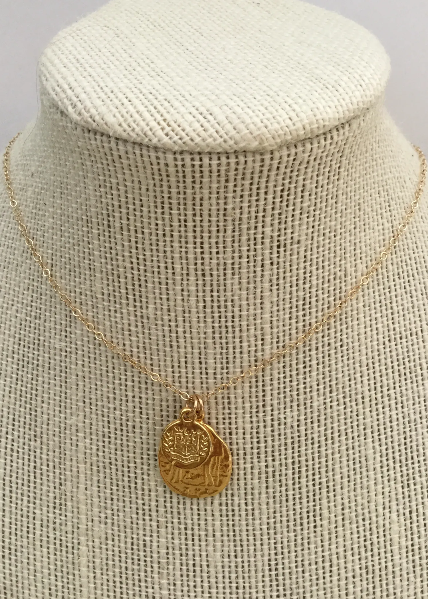 Layered Medallion Necklace - Sold Out