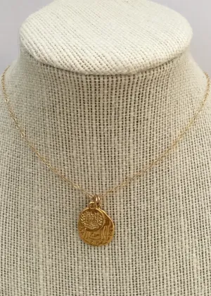Layered Medallion Necklace - Sold Out