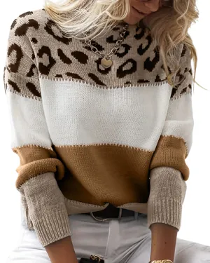 Lela | Timeless Leopard Print Sweater