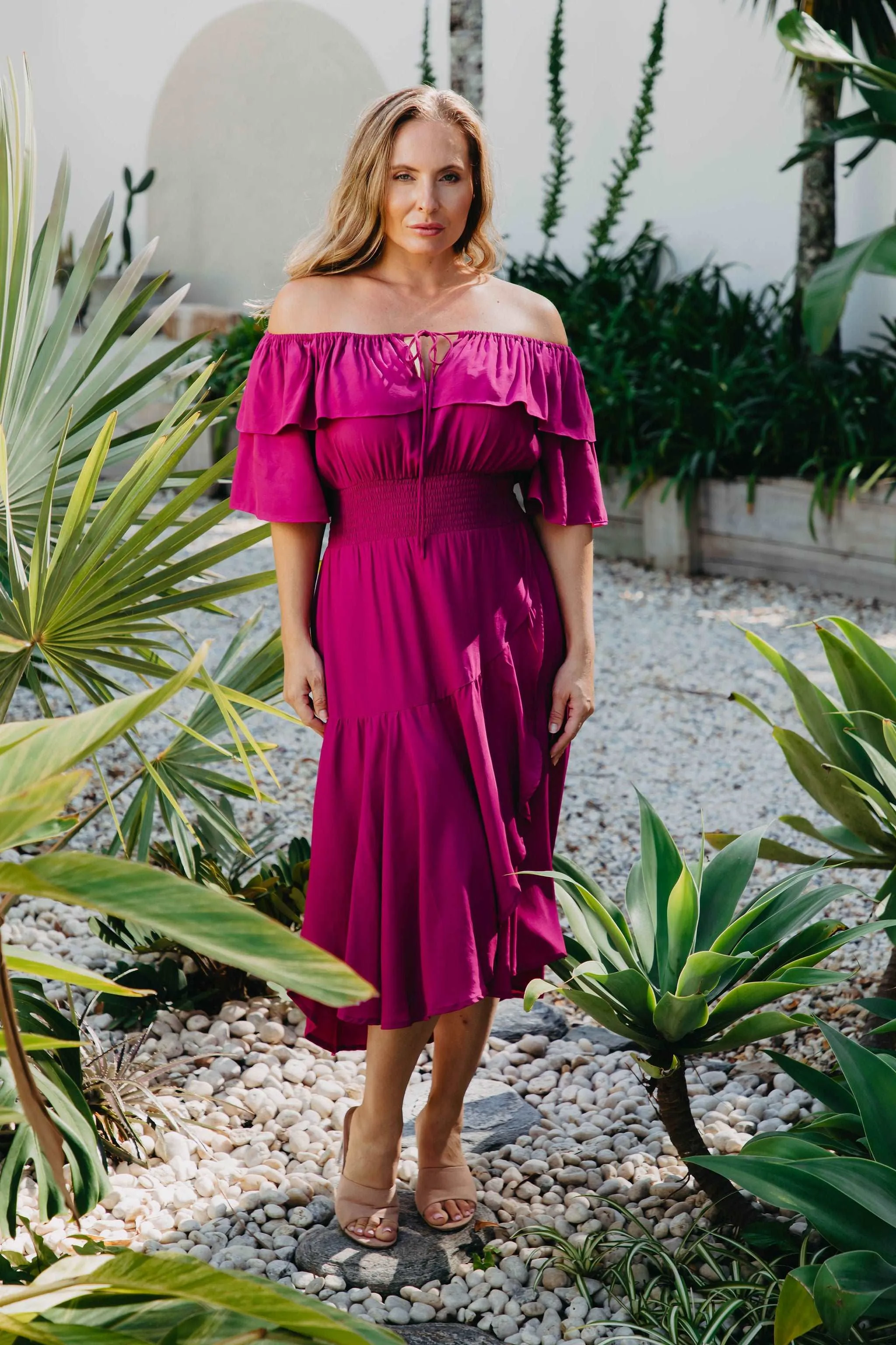 Let's Dance Ruffle Dress