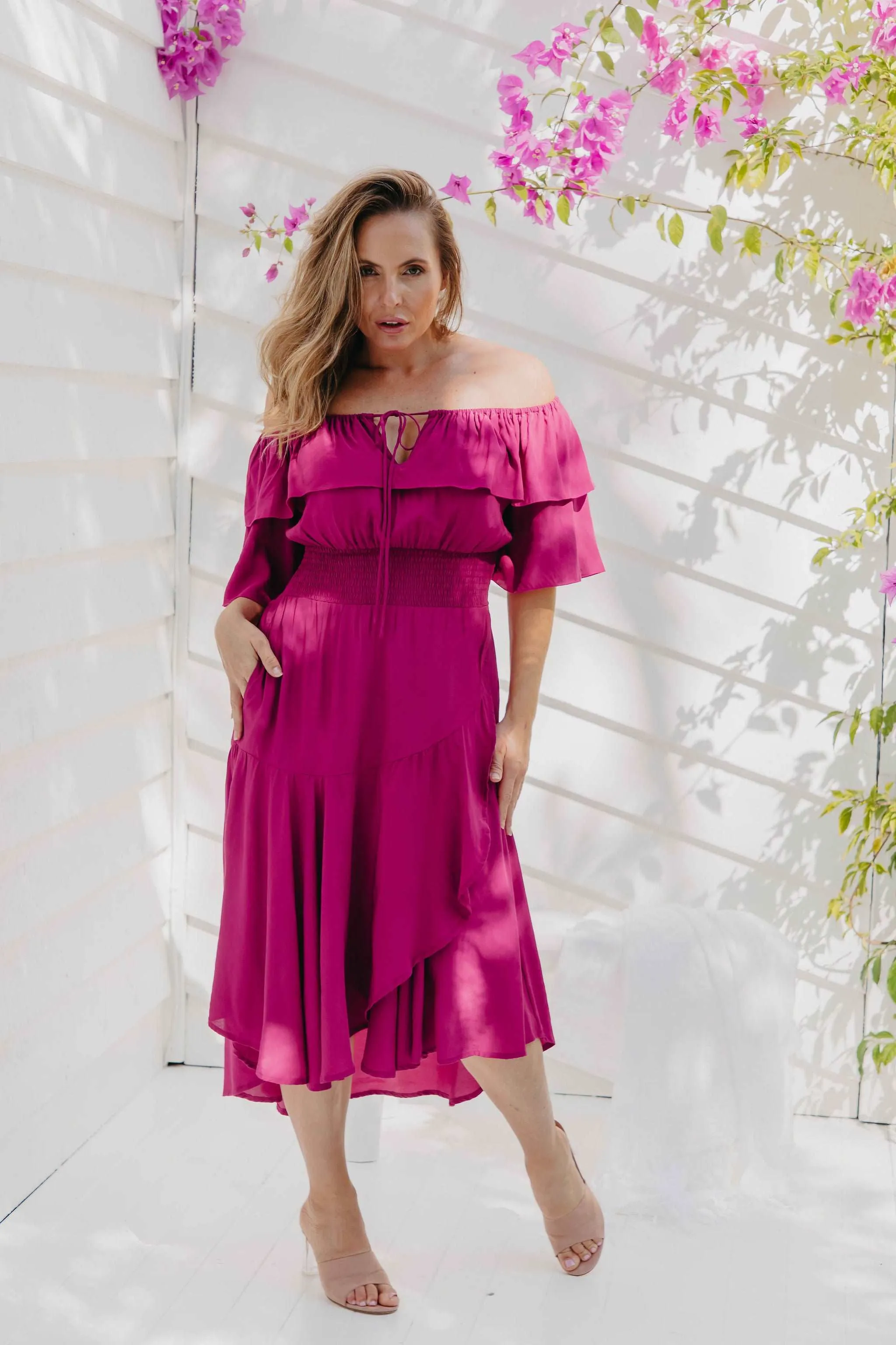 Let's Dance Ruffle Dress