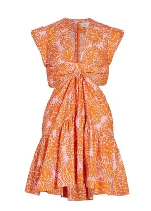 Lexi Dress (Citrouille/Rose Combo)