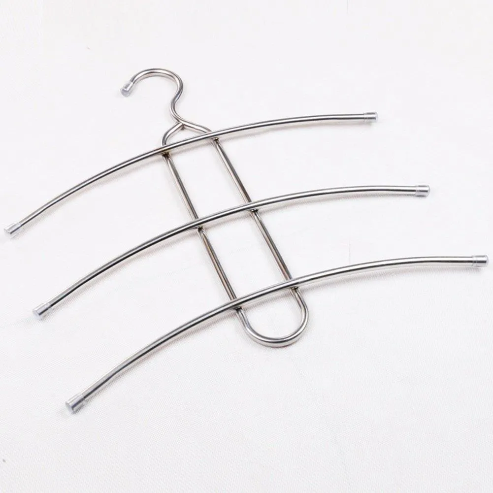 LIANGJUN Stainless Steel Coats Hangers Pants Skirts Multifunctional Drying Rack, 37.5X36cm (Size : Quantity 12)