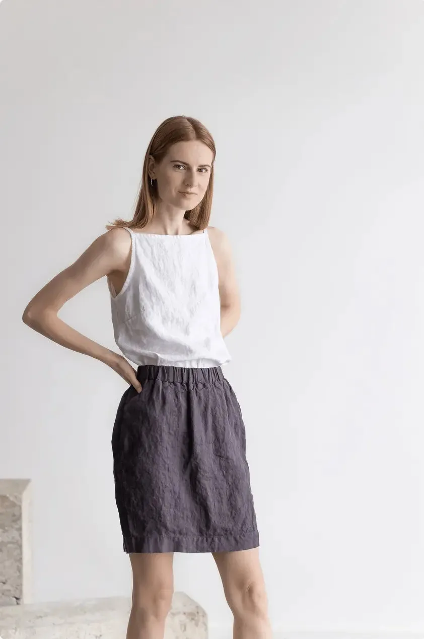 Linen Top Amber