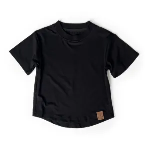 Little Bipsy Oversized Bamboo Tee - Black