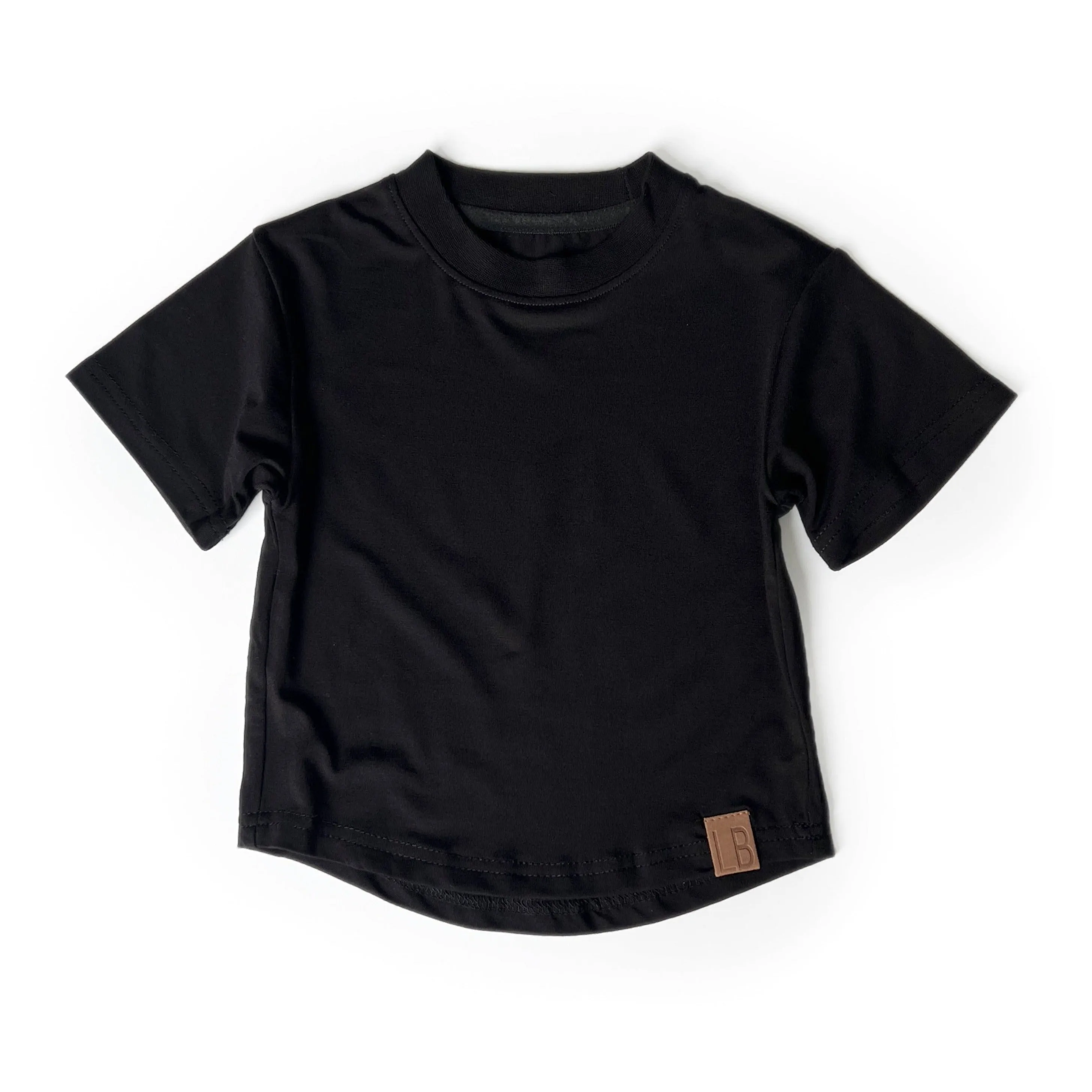 Little Bipsy Oversized Bamboo Tee - Black