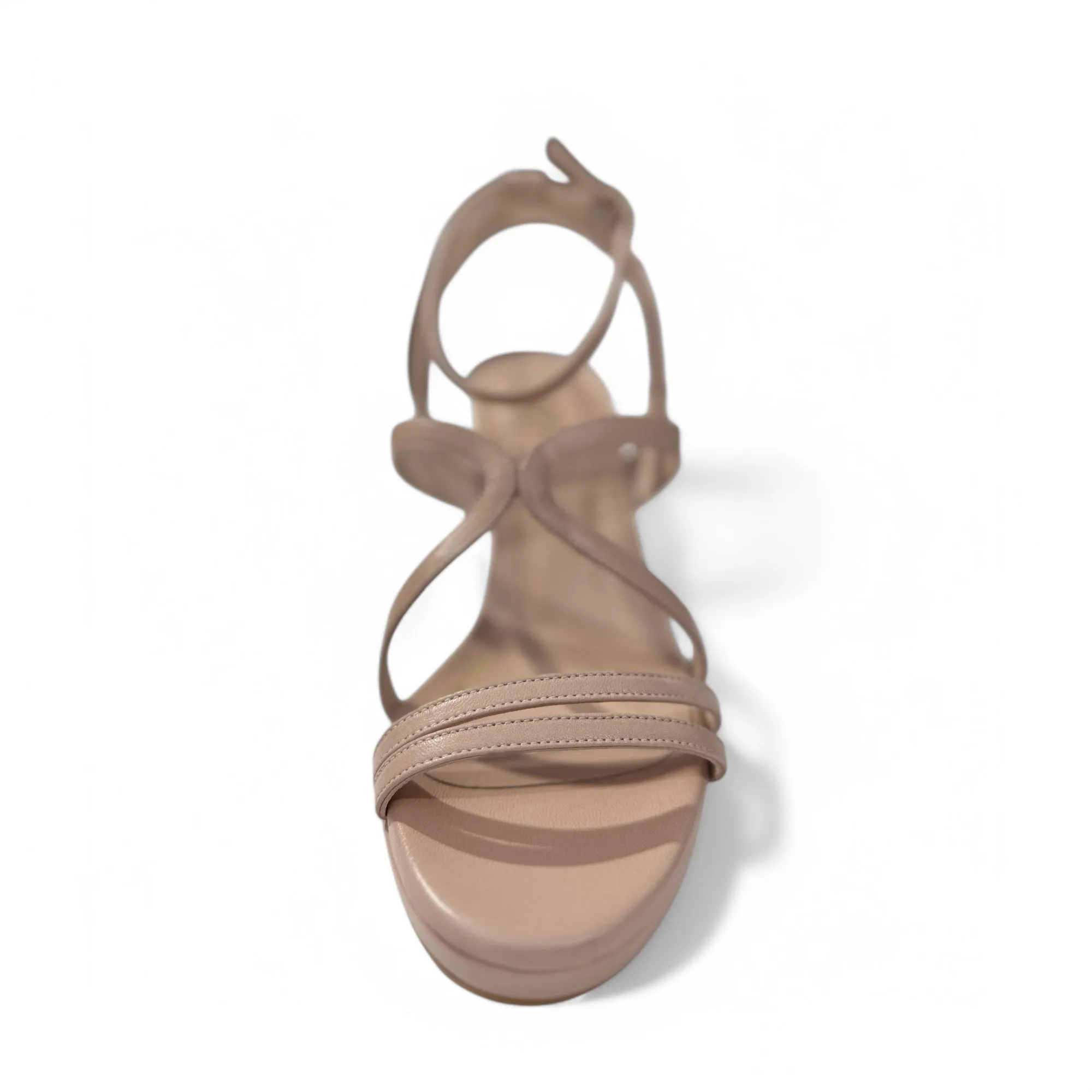 Lodi Lance Nude Block Heel Strappy Sandals